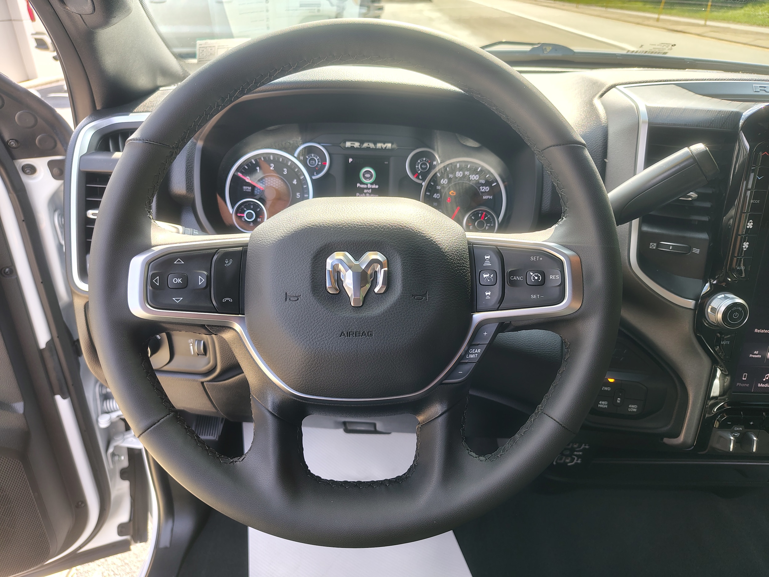 2025 Ram 2500 Big Horn Bright White Clearcoat at Solomon CJD Carmichaels