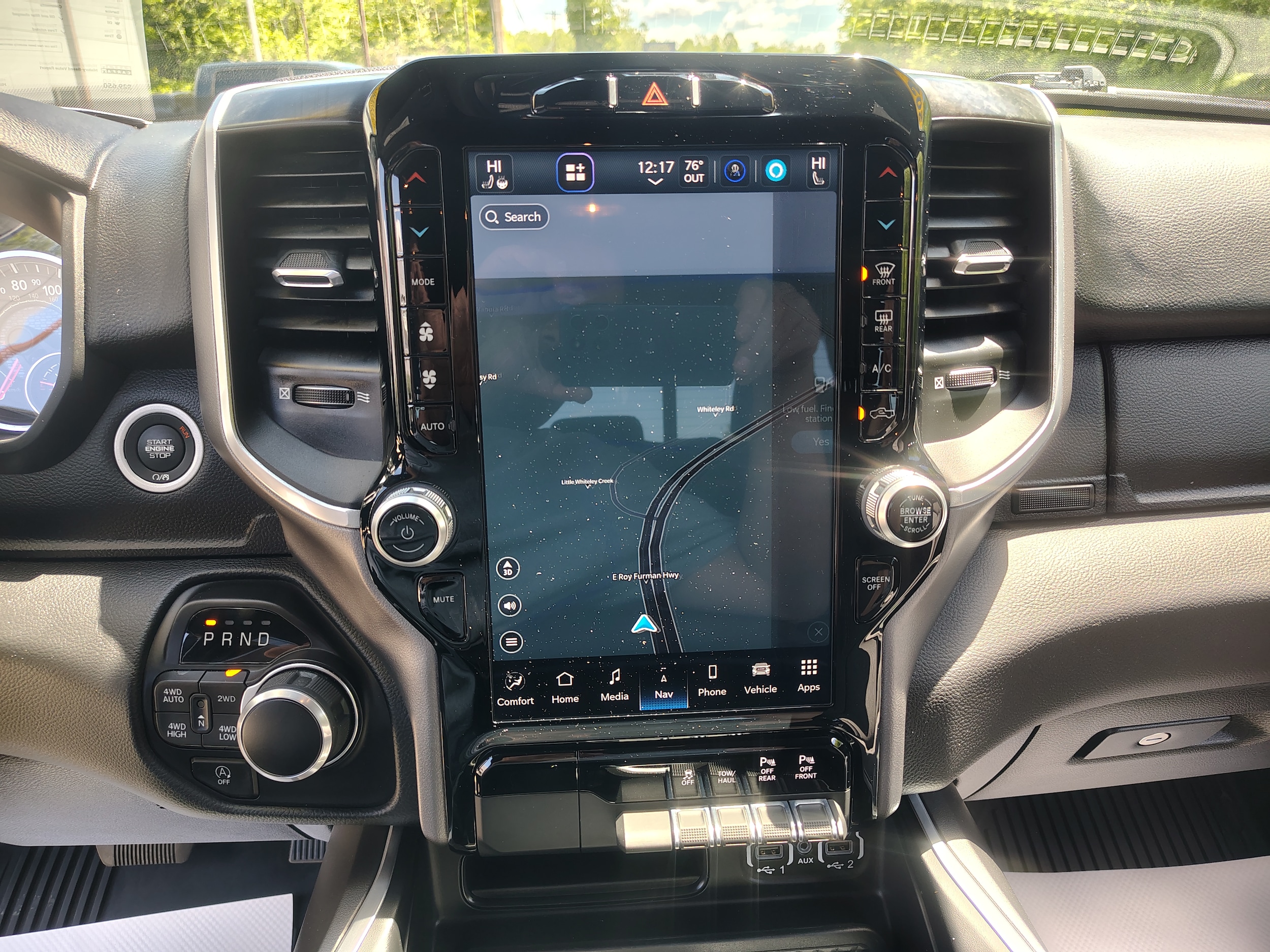 2023 Ram 1500 Big Horn Diamond Black Crystal Pearlcoat at Solomon CJD Brownsville