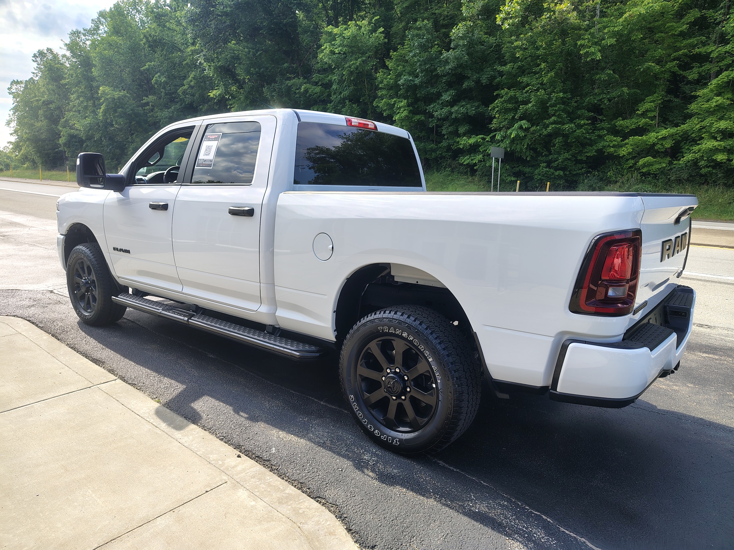 2025 Ram 2500 Big Horn Bright White Clearcoat at Solomon CJD Carmichaels