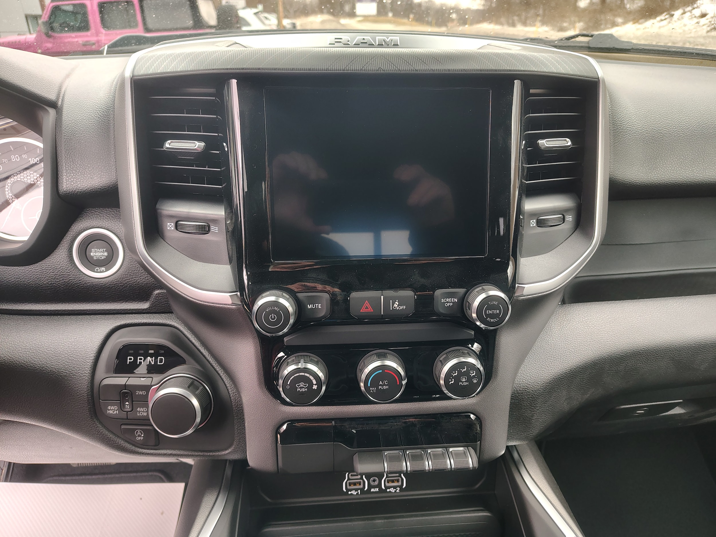 2026 Ram 1500 EXPRESS CREW CAB 4X4 5'7 BOX Granite Crystal at Solomon CJD Carmichaels