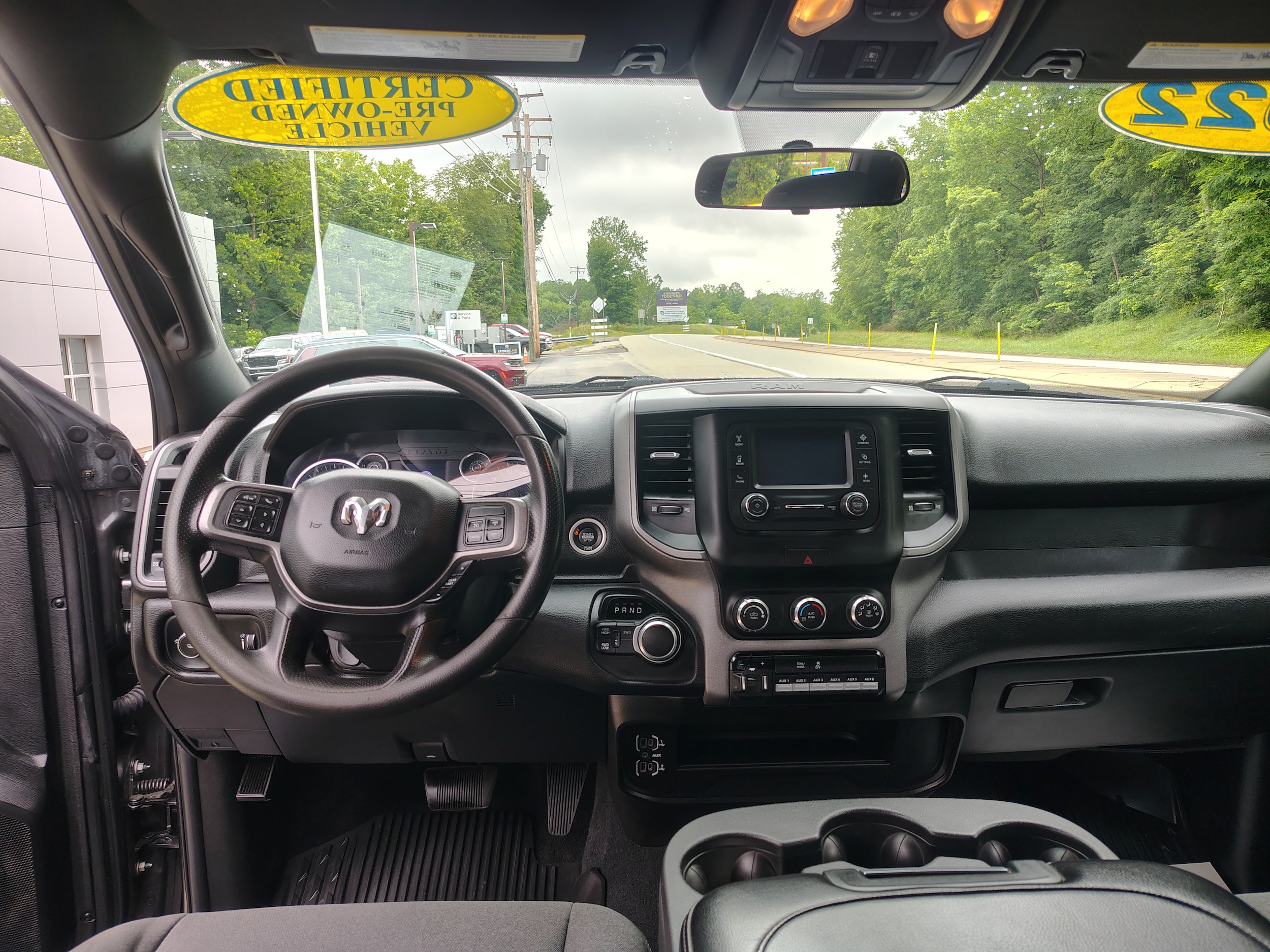 2022 Ram 2500 Tradesman Granite Crystal Metallic Clearcoat at Solomon CJD Brownsville