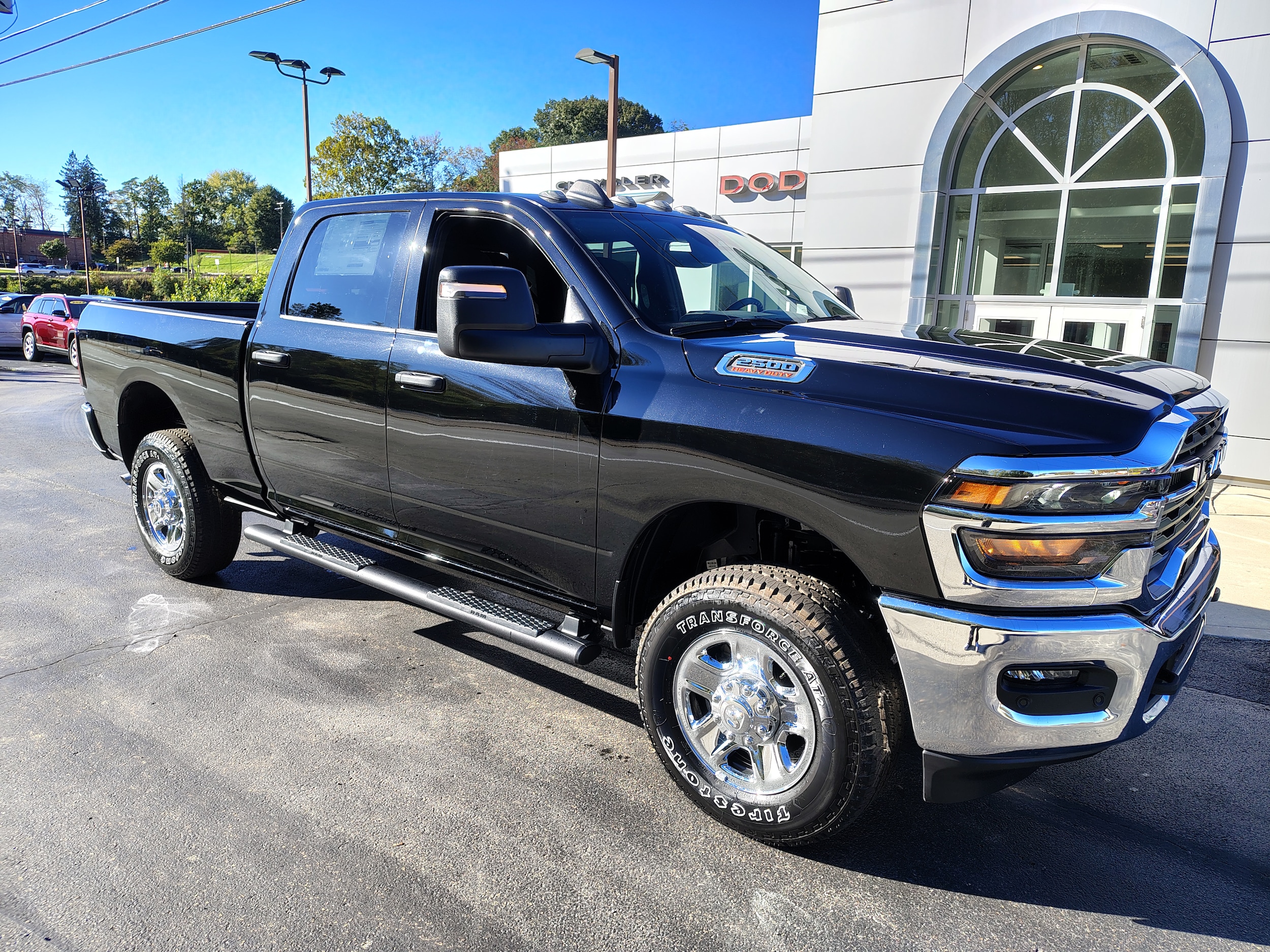 2026 Ram 2500 TRADESMAN CREW CAB 4X4 6'4 BOX Diamond Black Crystal Pearlcoat at Solomon CJD Carmichaels