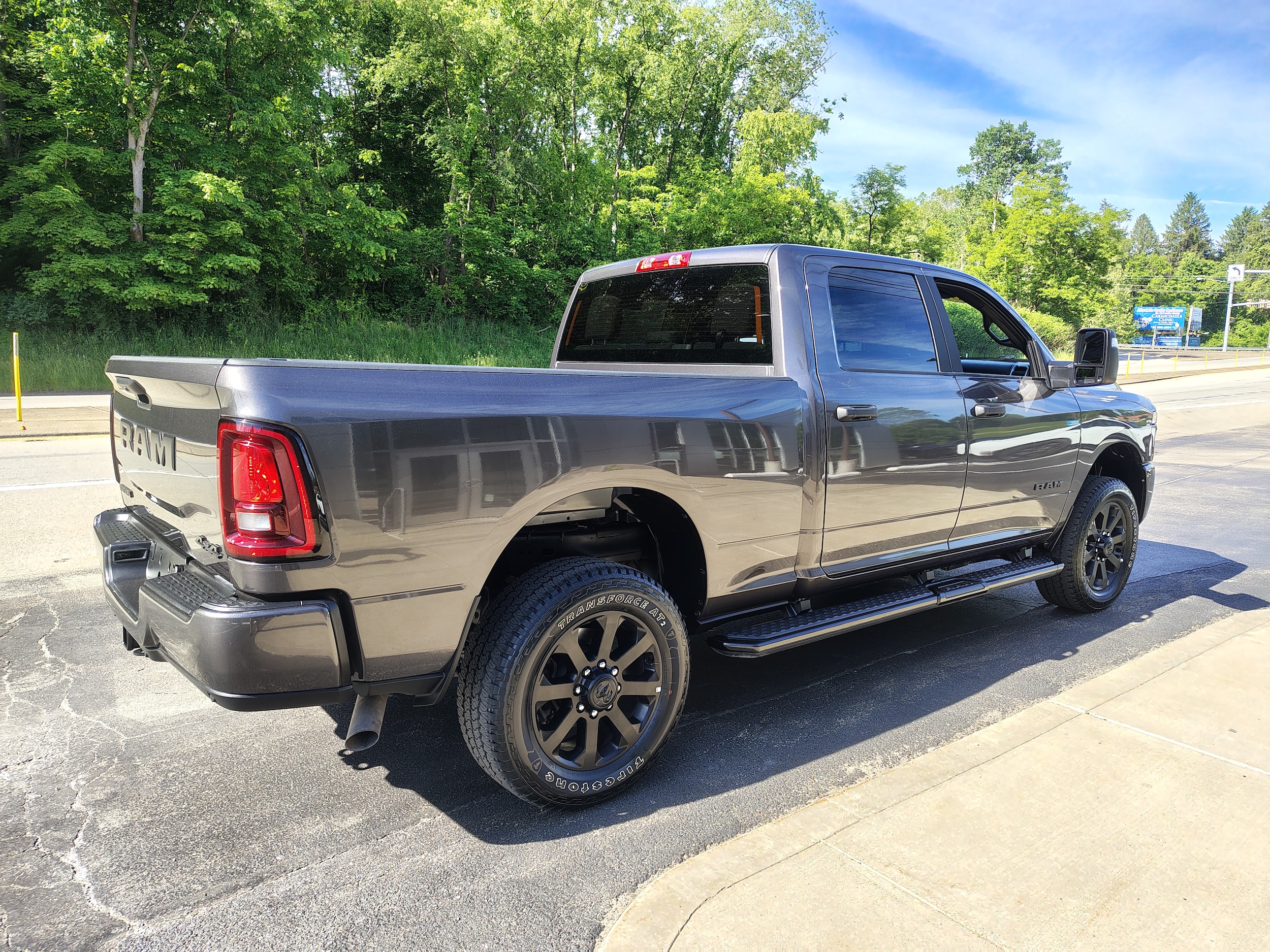 2025 Ram 2500 Big Horn Granite Crystal Metallic Clearcoat at Solomon CJD Carmichaels