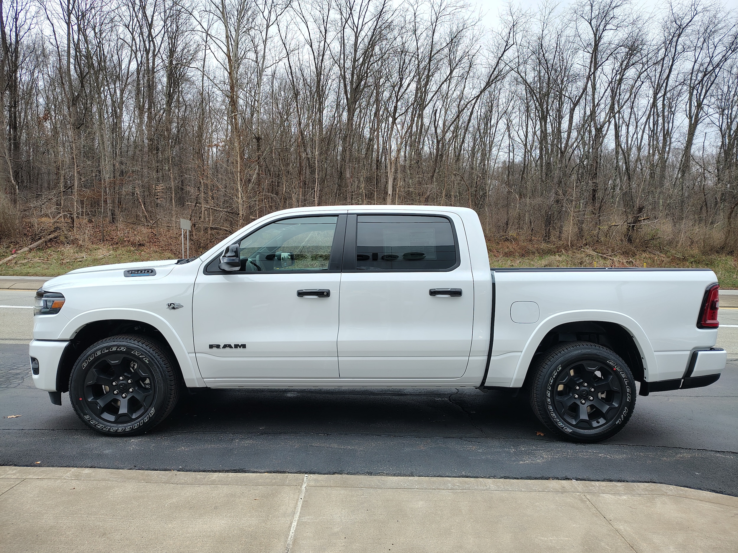 2026 Ram 1500 BIG HORN CREW CAB 4X4 5'7 BOX Bright White at Solomon CJD Carmichaels