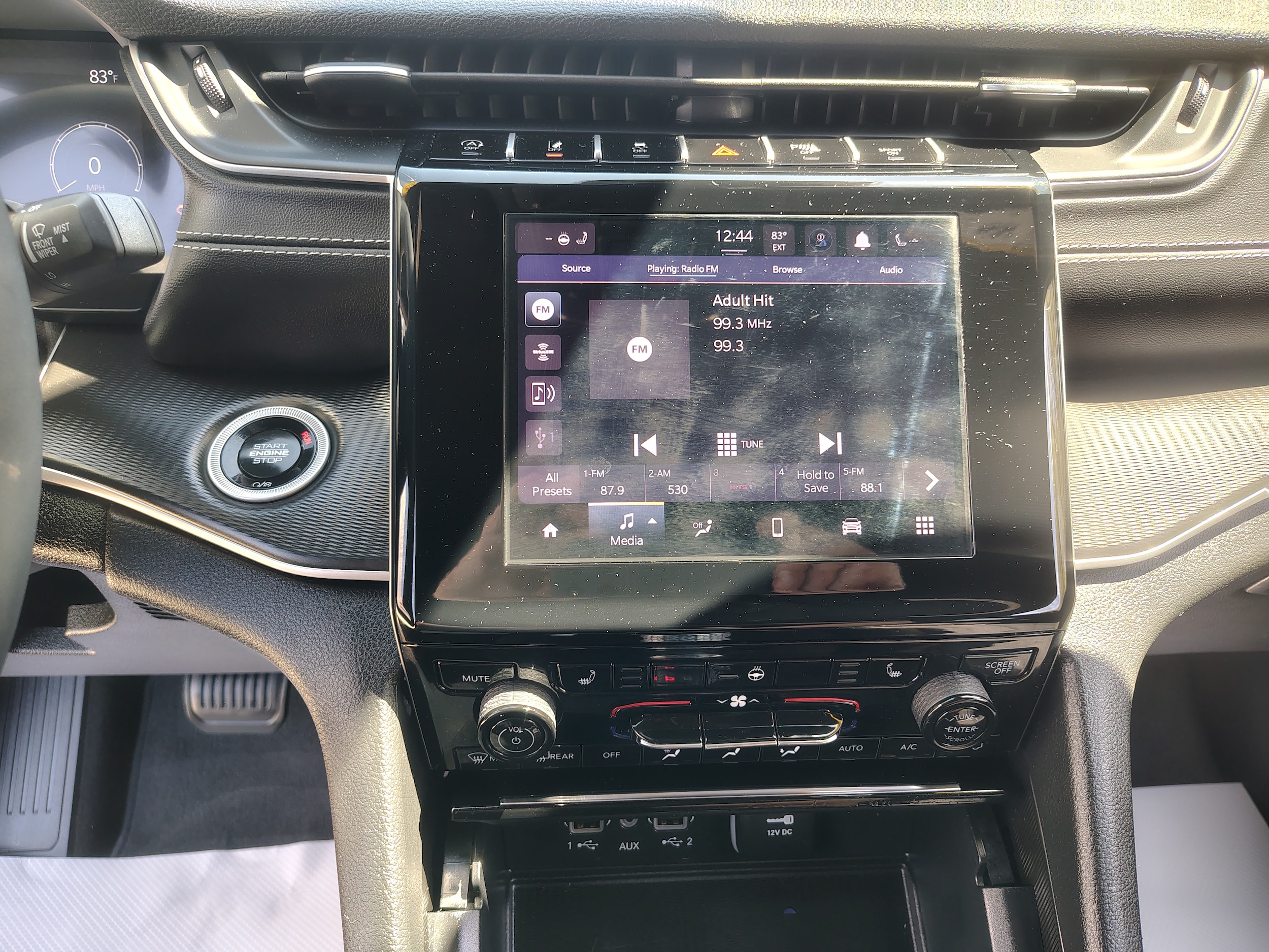 2025 Jeep Grand Cherokee Altitude X Baltic Gray Metallic Clearcoat at Solomon CJD Carmichaels