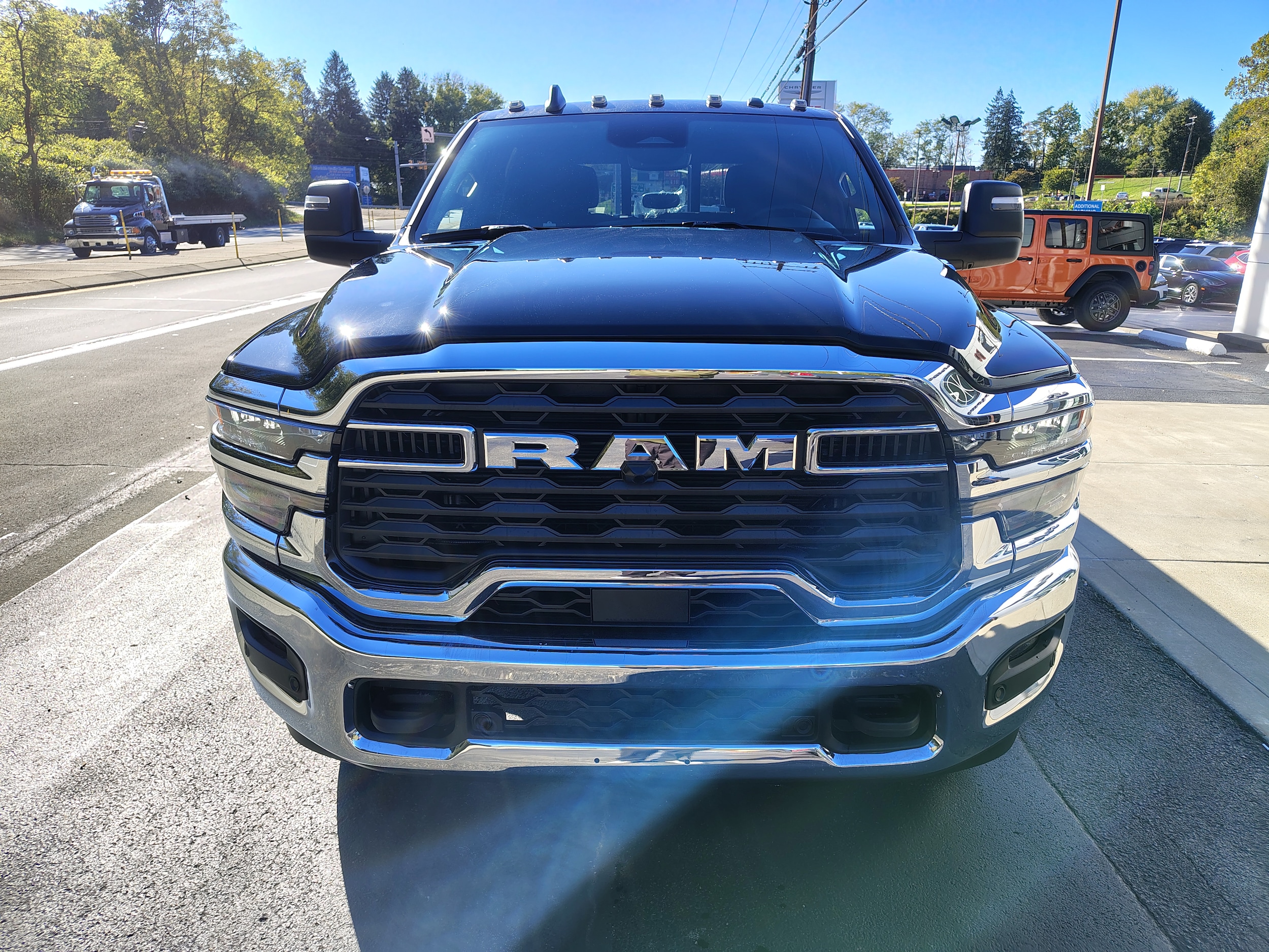 2026 Ram 2500 TRADESMAN CREW CAB 4X4 6'4 BOX Diamond Black Crystal Pearlcoat at Solomon CJD Carmichaels