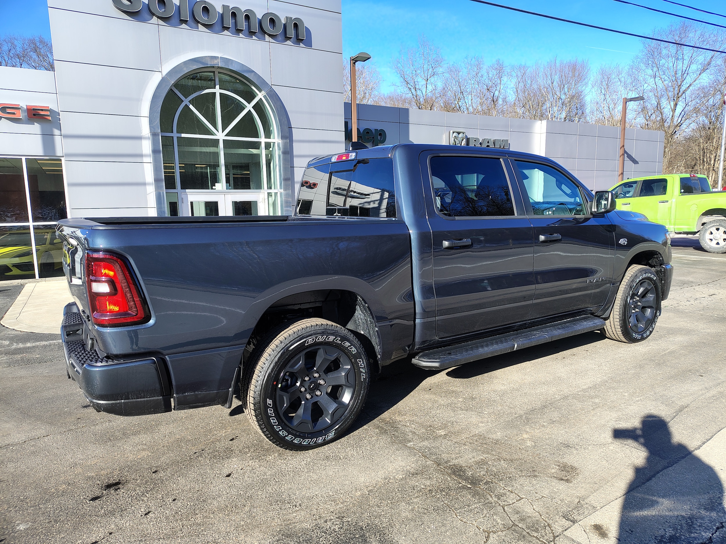 2026 Ram 1500 EXPRESS CREW CAB 4X4 5'7 BOX Forged Blue at Solomon CJD Carmichaels