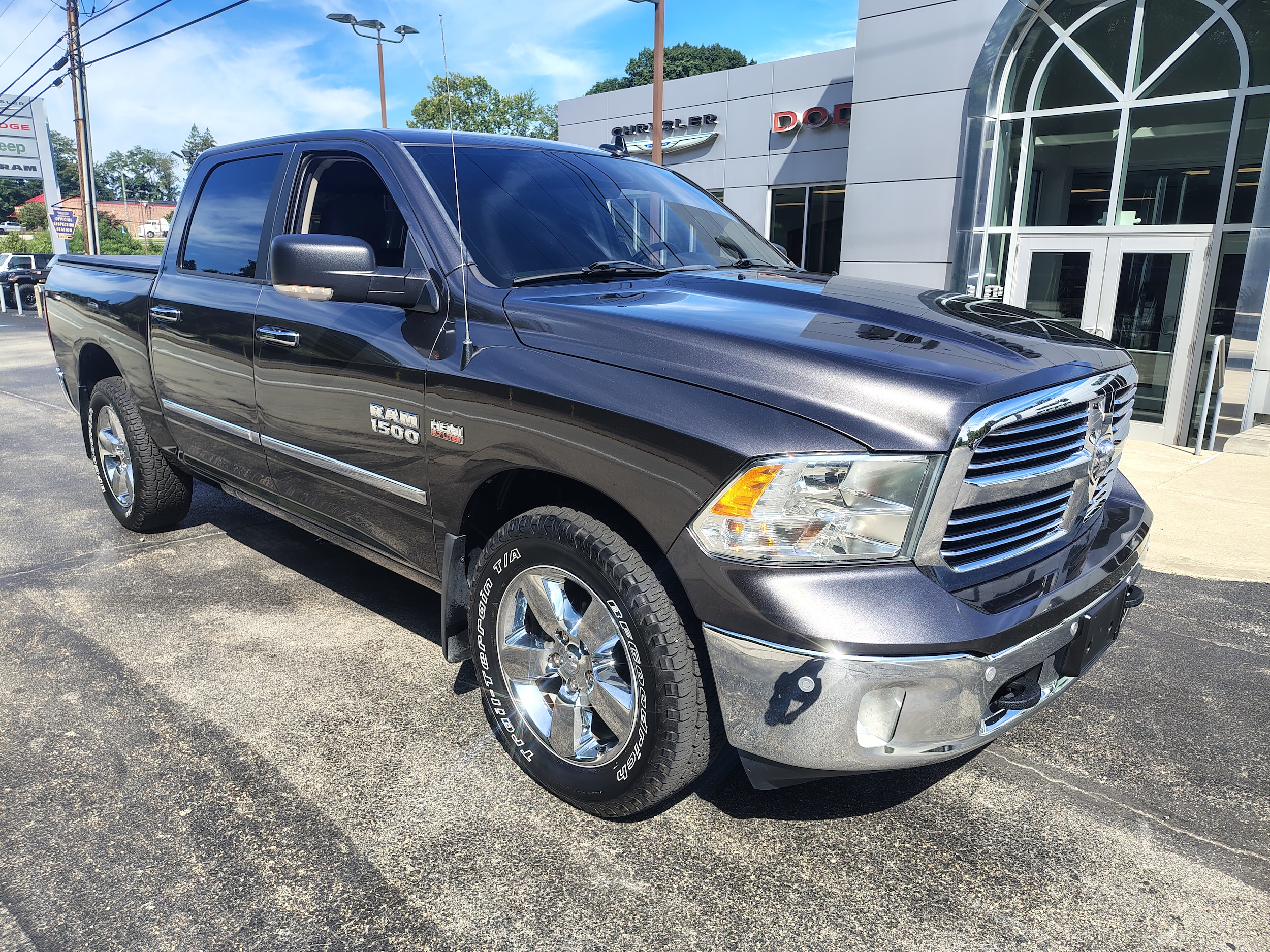 2018 Ram 1500 Big Horn Granite Crystal Metallic Clearcoat at Solomon CJD Carmichaels