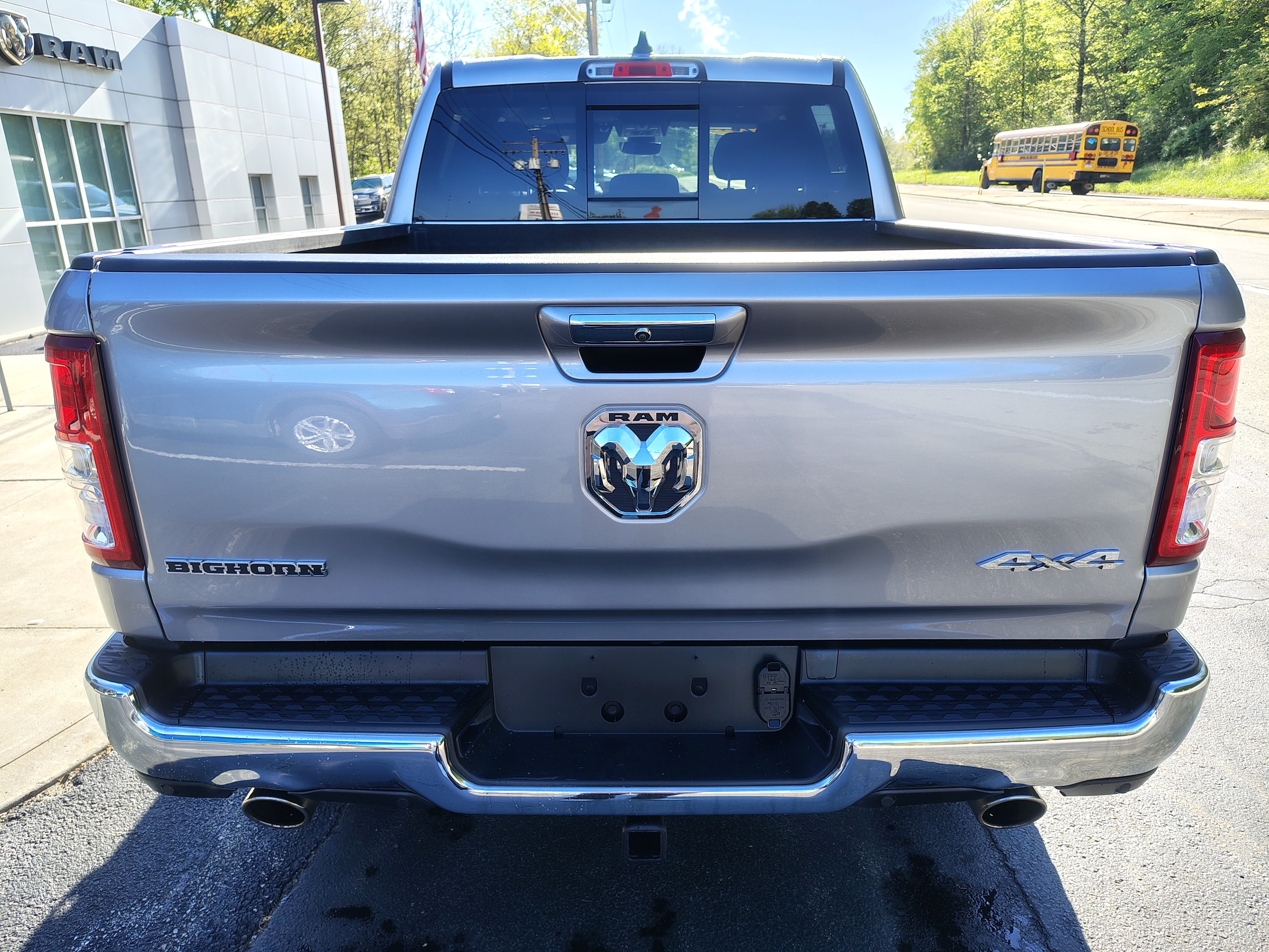 2019 Ram 1500 Big Horn/Lone Star Billet Silver Metallic Clearcoat at Solomon CJD Brownsville