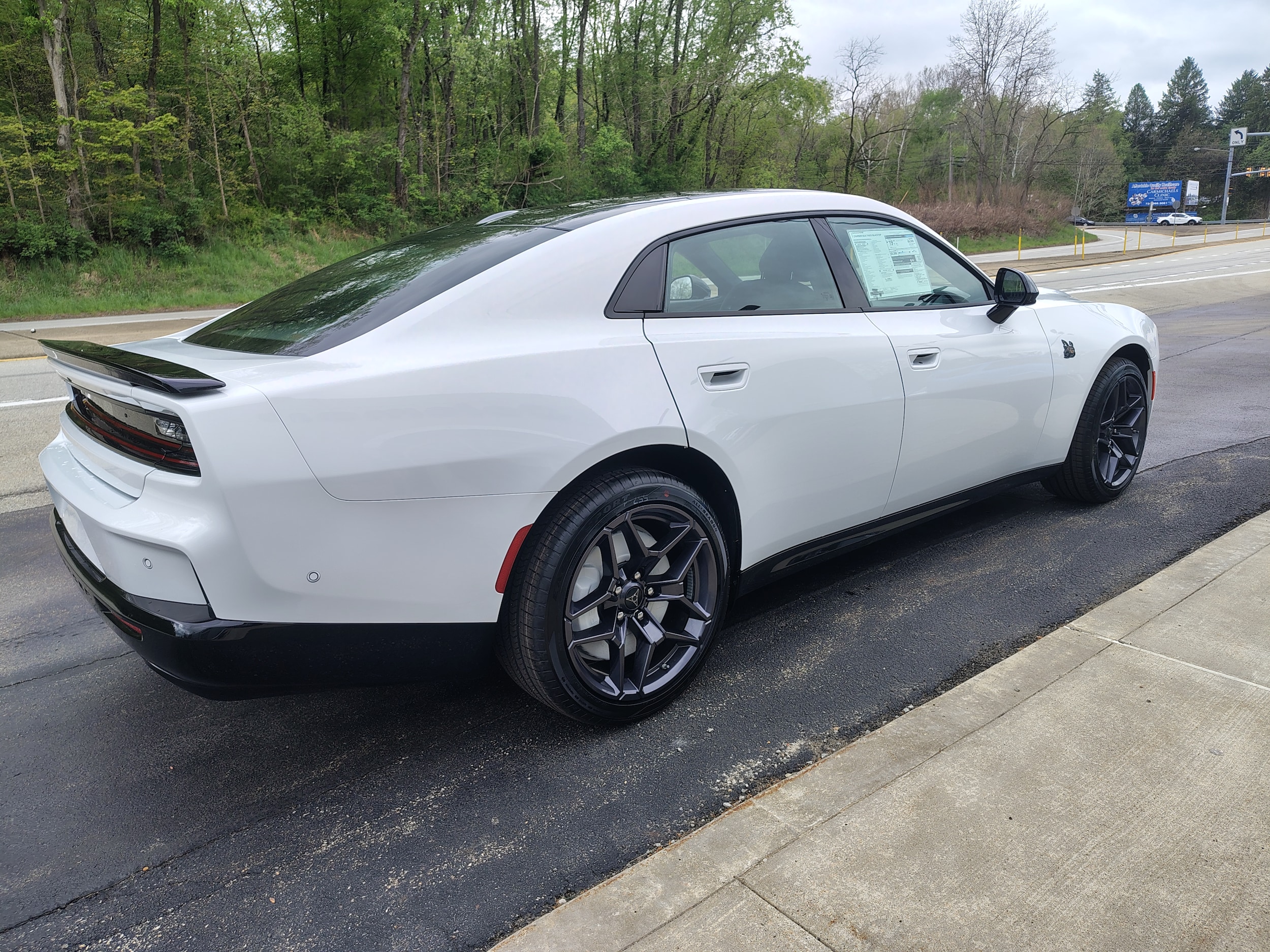2026 Dodge Charger SCAT PACK 4-DOOR AWD White Knuckle at Solomon CJD Brownsville