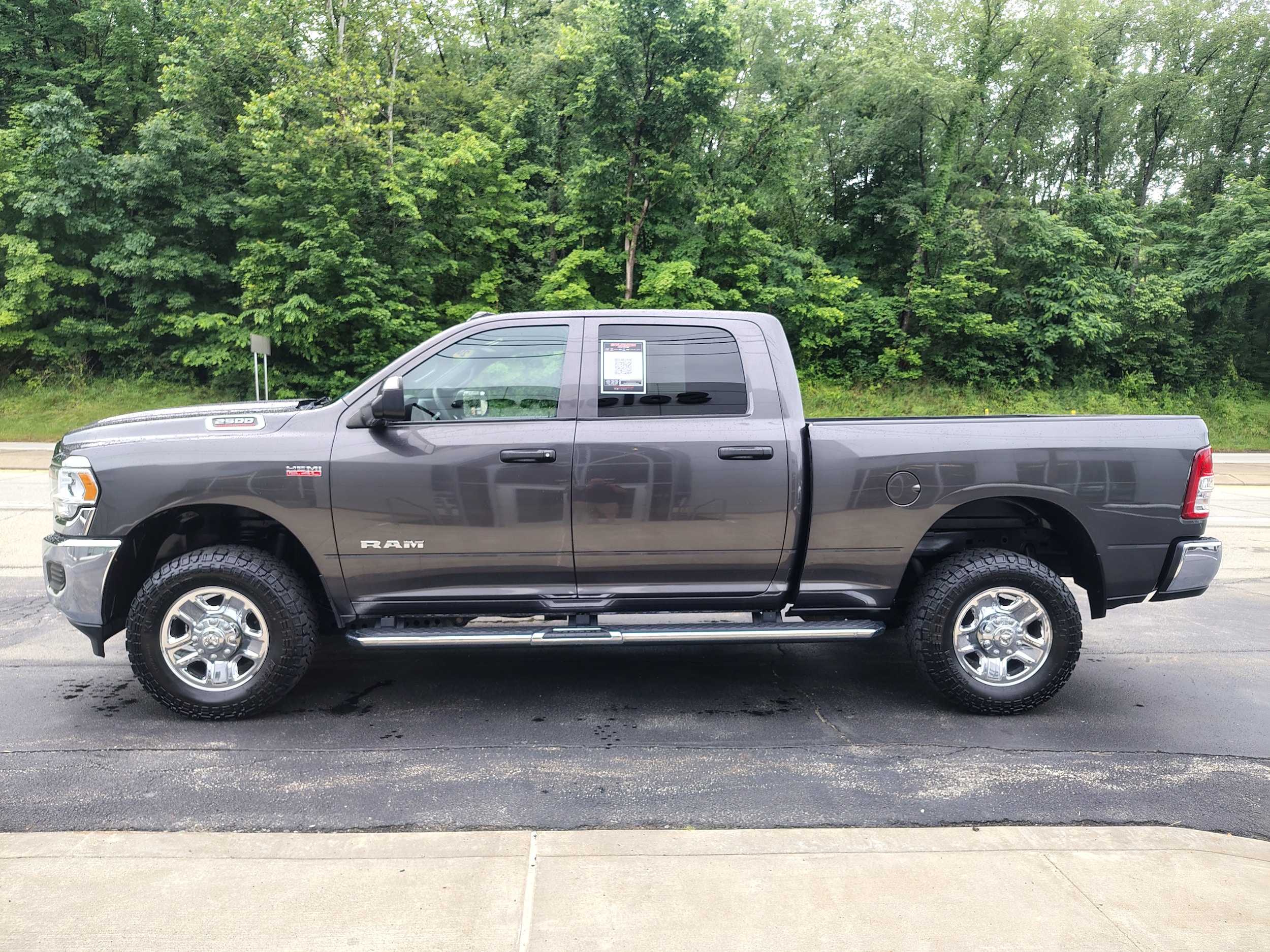 2022 Ram 2500 Tradesman Granite Crystal Metallic Clearcoat at Solomon CJD Brownsville