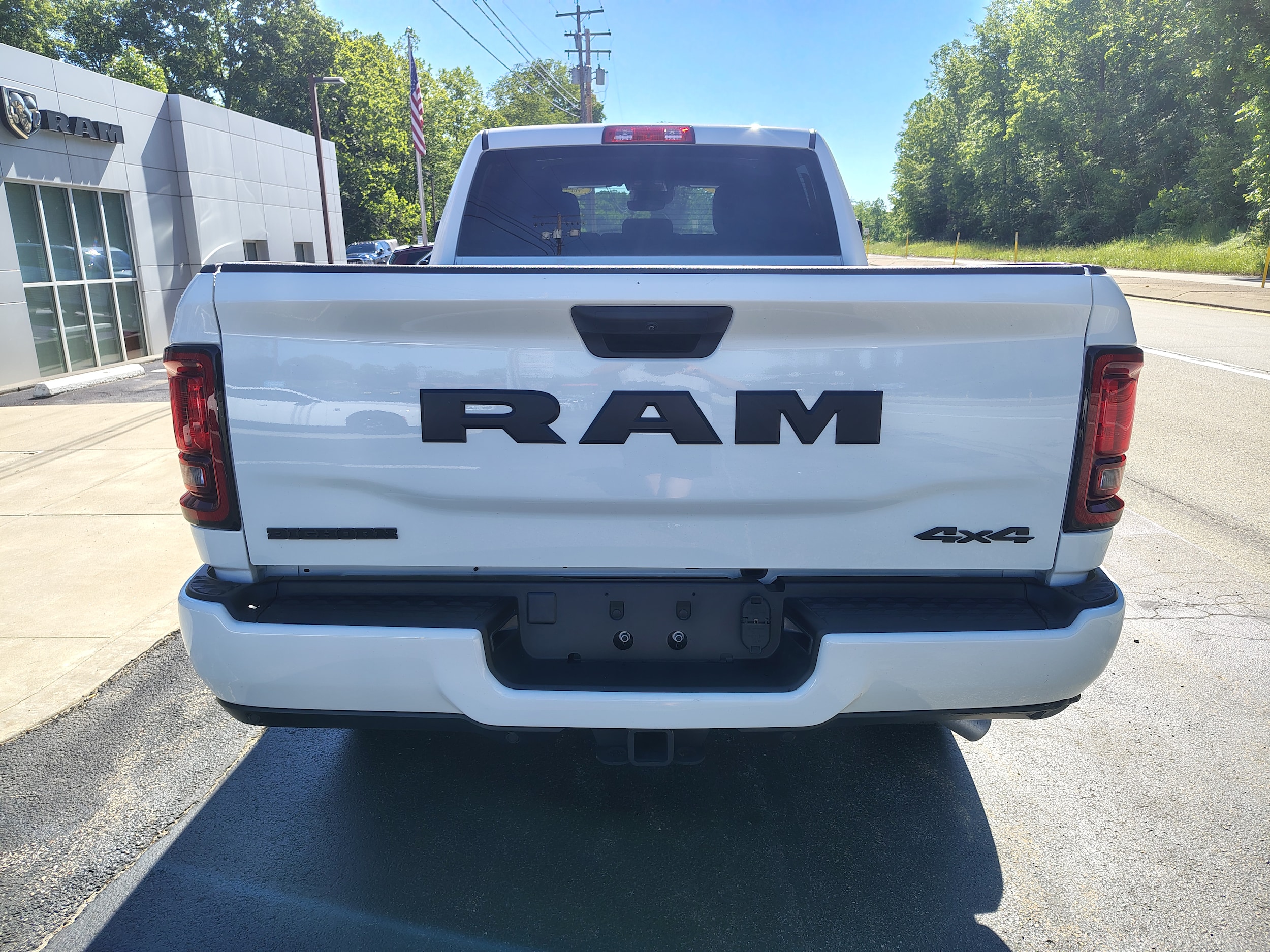 2025 Ram 2500 Big Horn Bright White Clearcoat at Solomon CJD Carmichaels