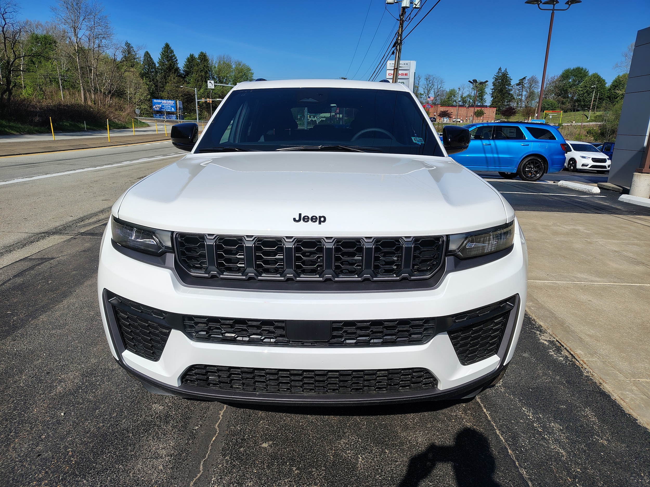 2026 Jeep Grand Cherokee LAREDO ALTITUDE 4X4 Bright White at Rick Weaver GMC