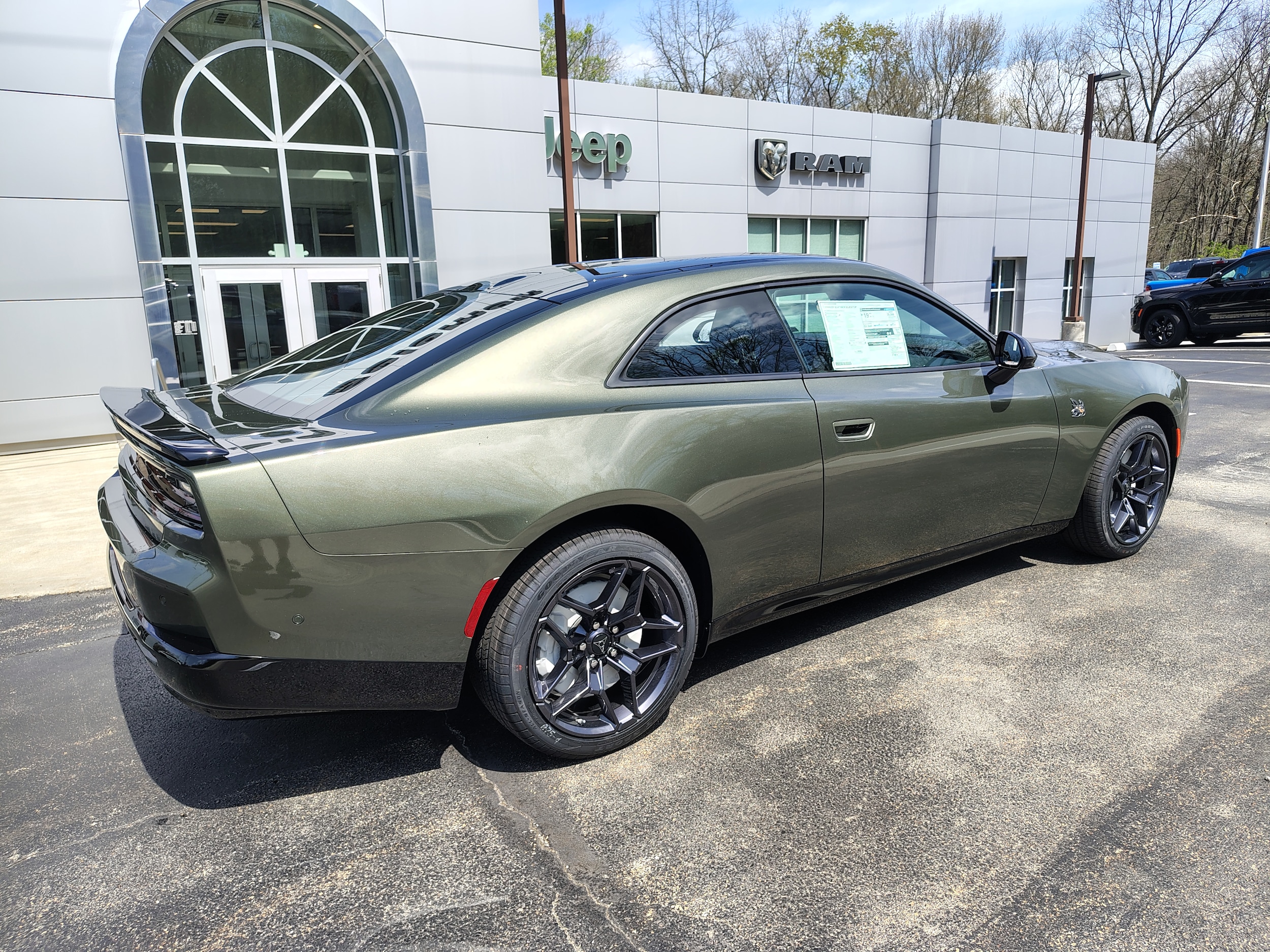 2026 Dodge Charger SCAT PACK 2-DOOR AWD Green Machine at Three Rivers CJD