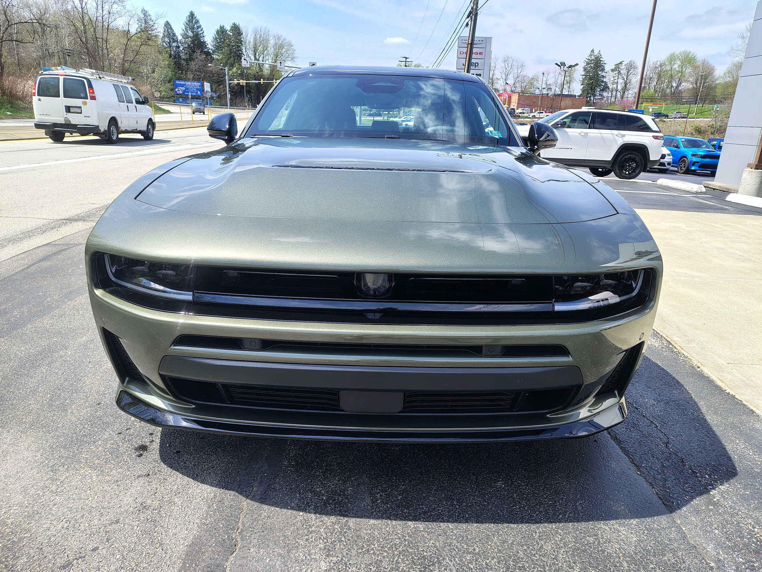 2026 Dodge Charger SCAT PACK 2-DOOR AWD Green Machine at Three Rivers CJD