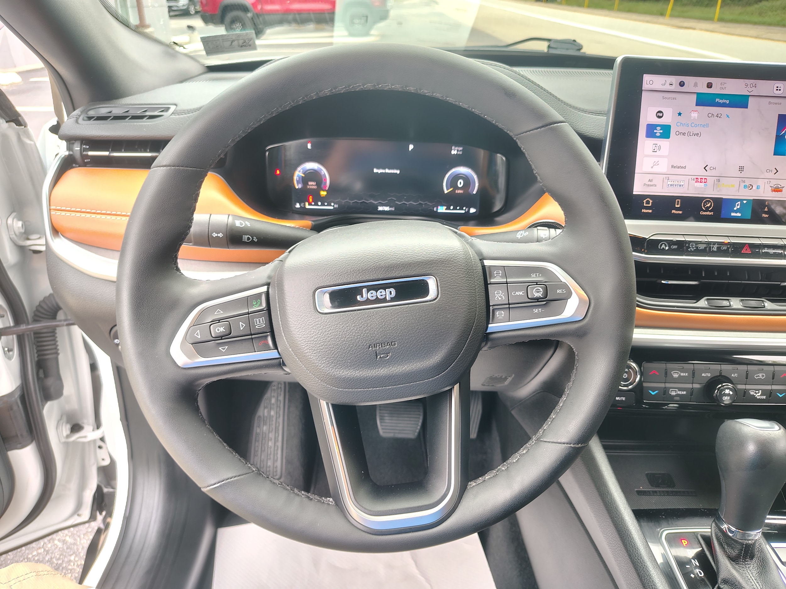 2025 Jeep Compass Limited Bright White Clearcoat at Solomon CJD Carmichaels