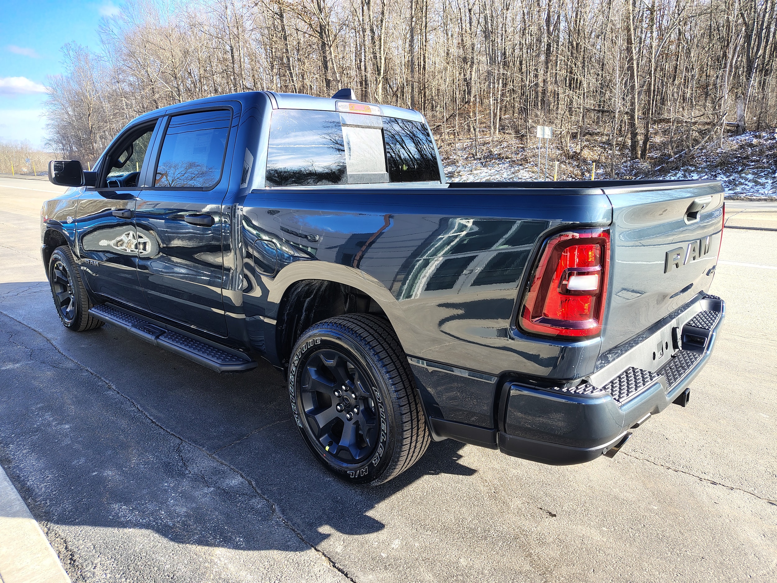 2026 Ram 1500 EXPRESS CREW CAB 4X4 5'7 BOX Forged Blue at Solomon CJD Carmichaels