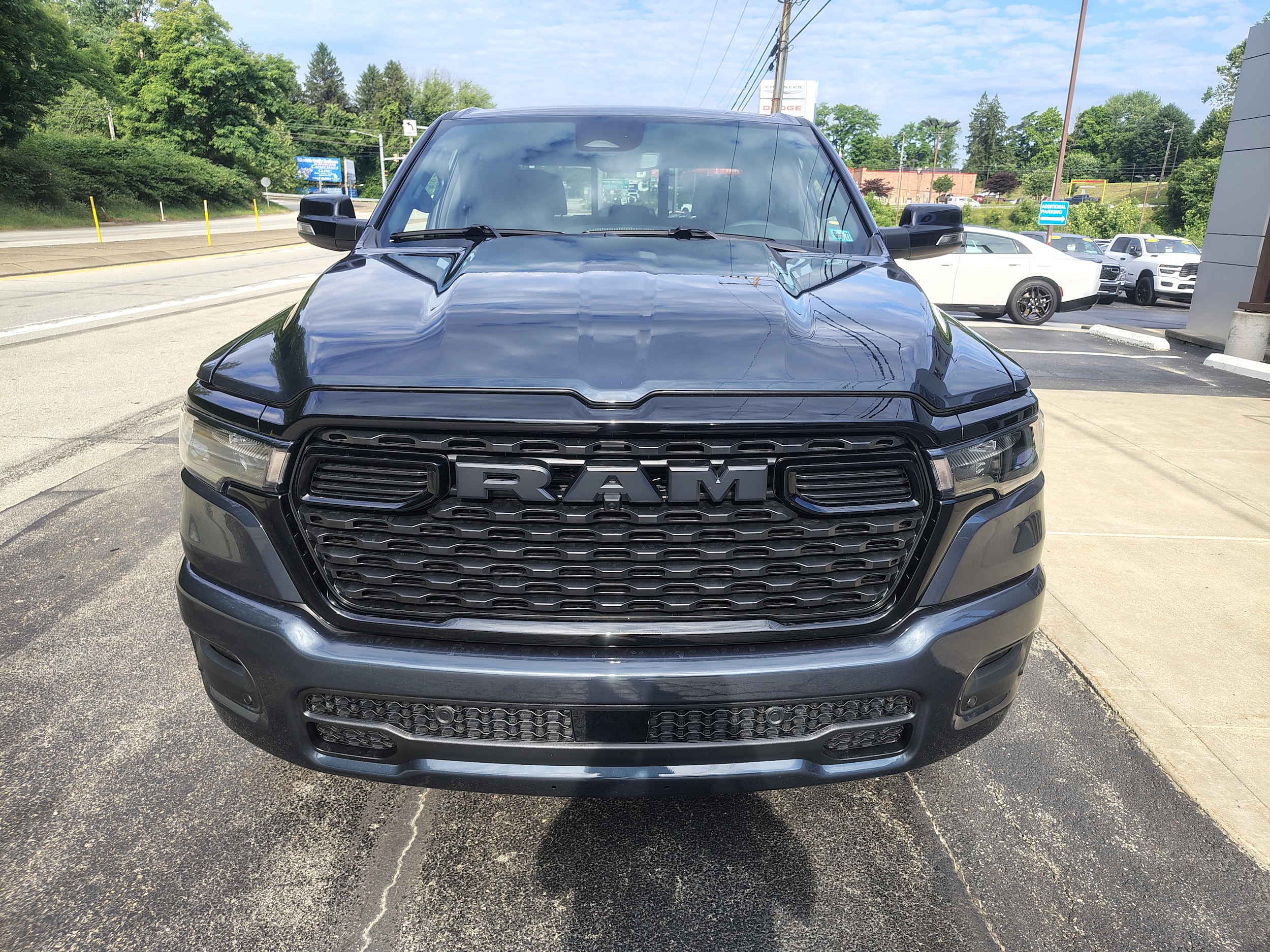 2026 Ram 1500 BIG HORN CREW CAB 4X4 5'7 BOX Forged Blue at Solomon CJD Carmichaels