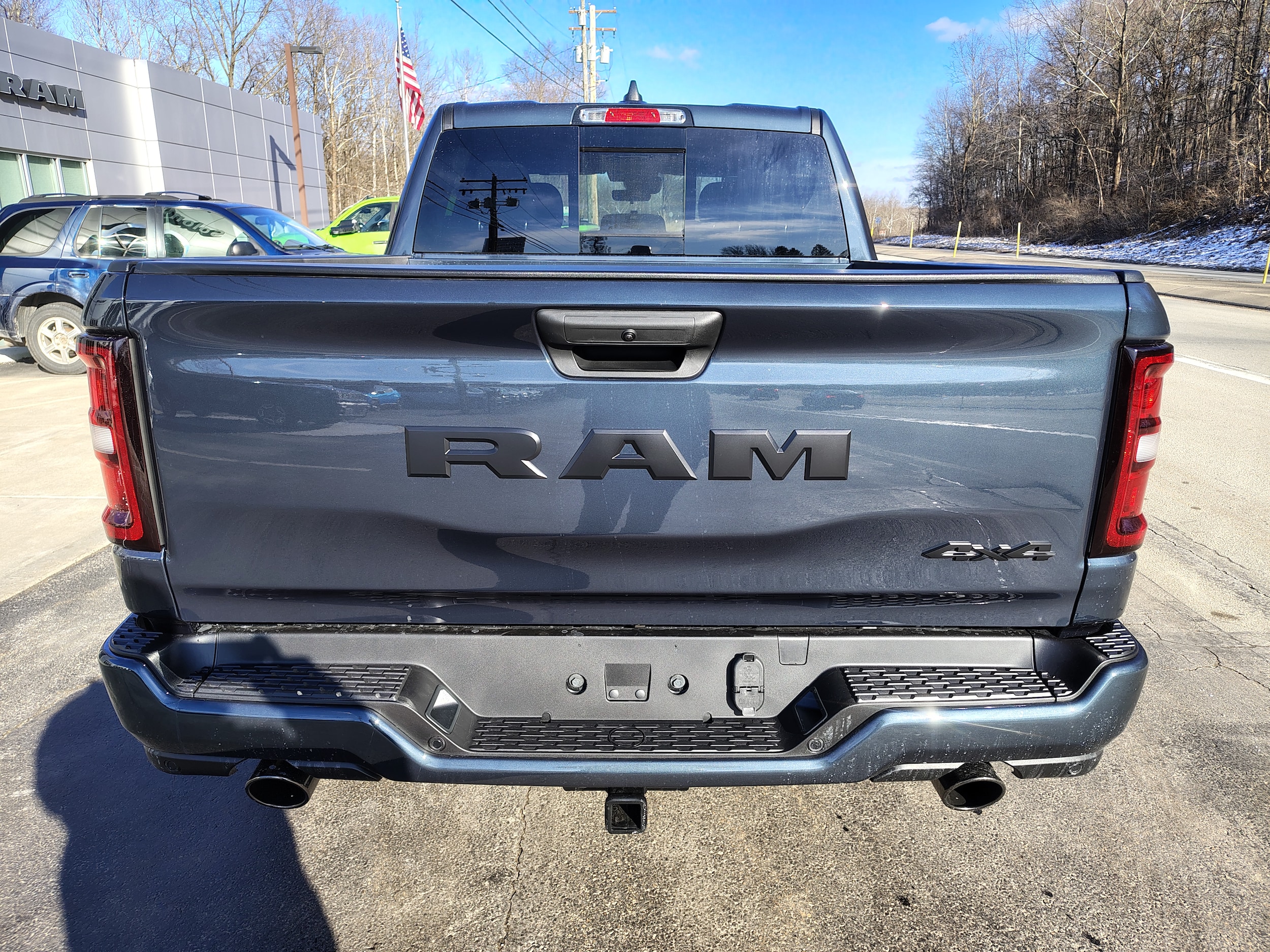 2026 Ram 1500 EXPRESS CREW CAB 4X4 5'7 BOX Forged Blue at Solomon CJD Carmichaels