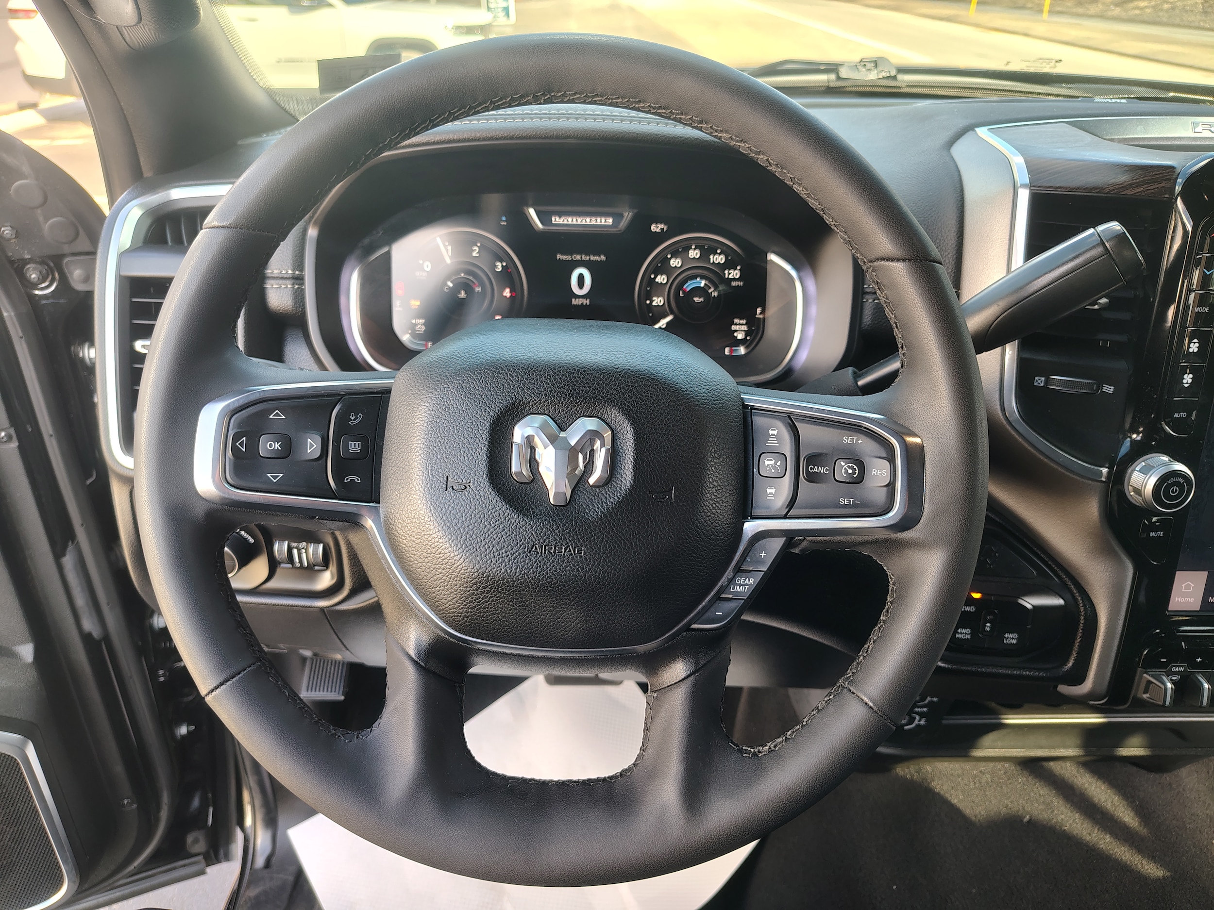 2026 Ram 2500 Laramie Diamond Black Crystal Pearlcoat at Solomon CJD Carmichaels