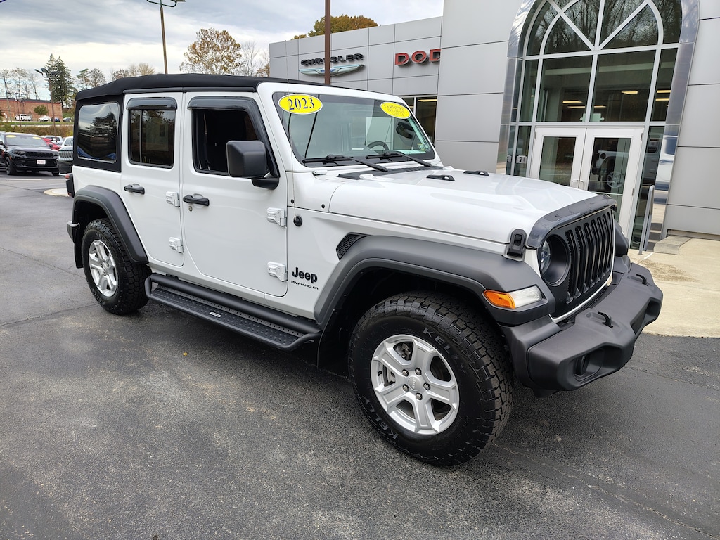 Used 2023 Jeep Wrangler Sport S Sport S 4x4