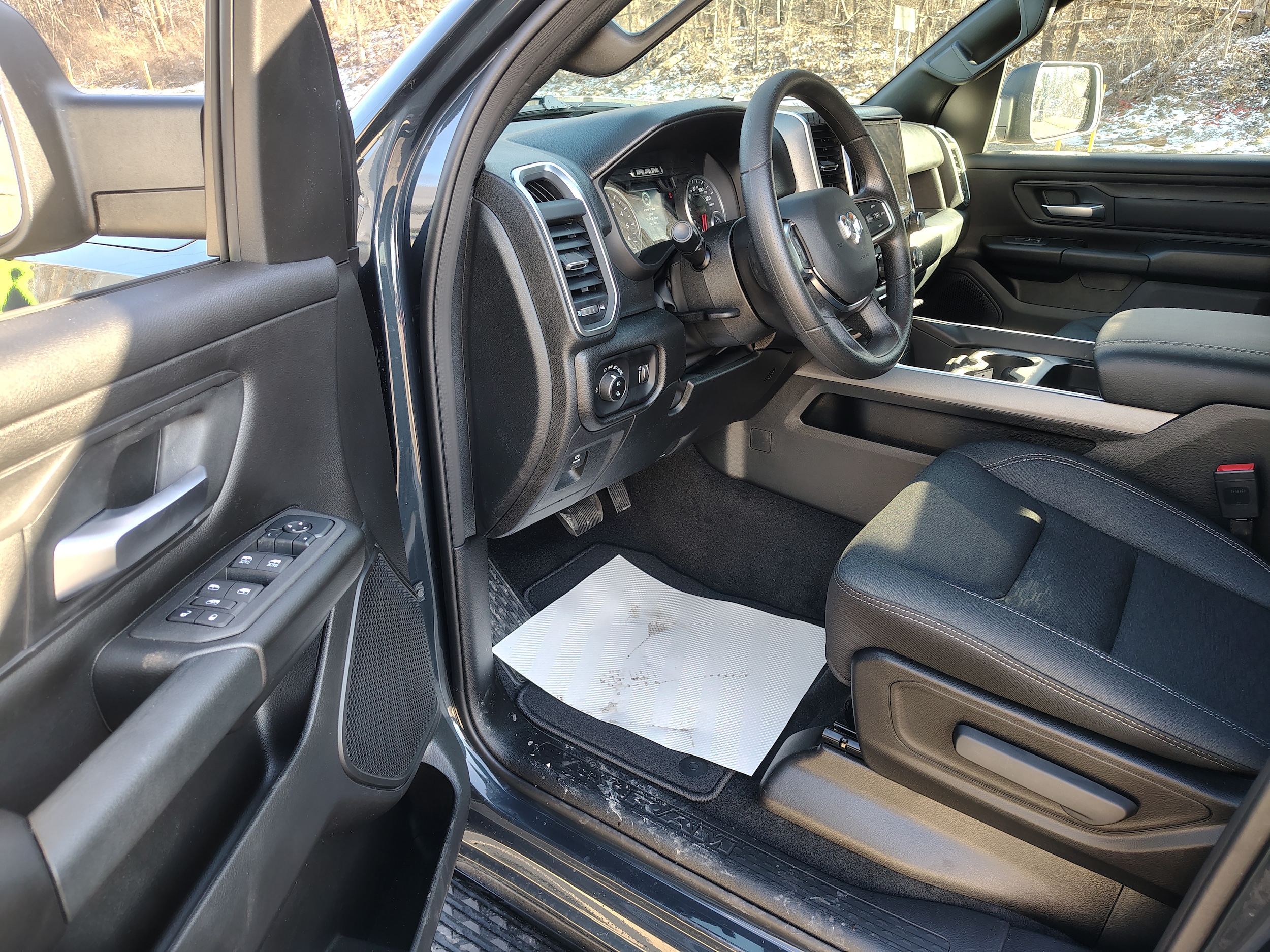 2026 Ram 1500 EXPRESS CREW CAB 4X4 5'7 BOX Forged Blue at Solomon CJD Carmichaels