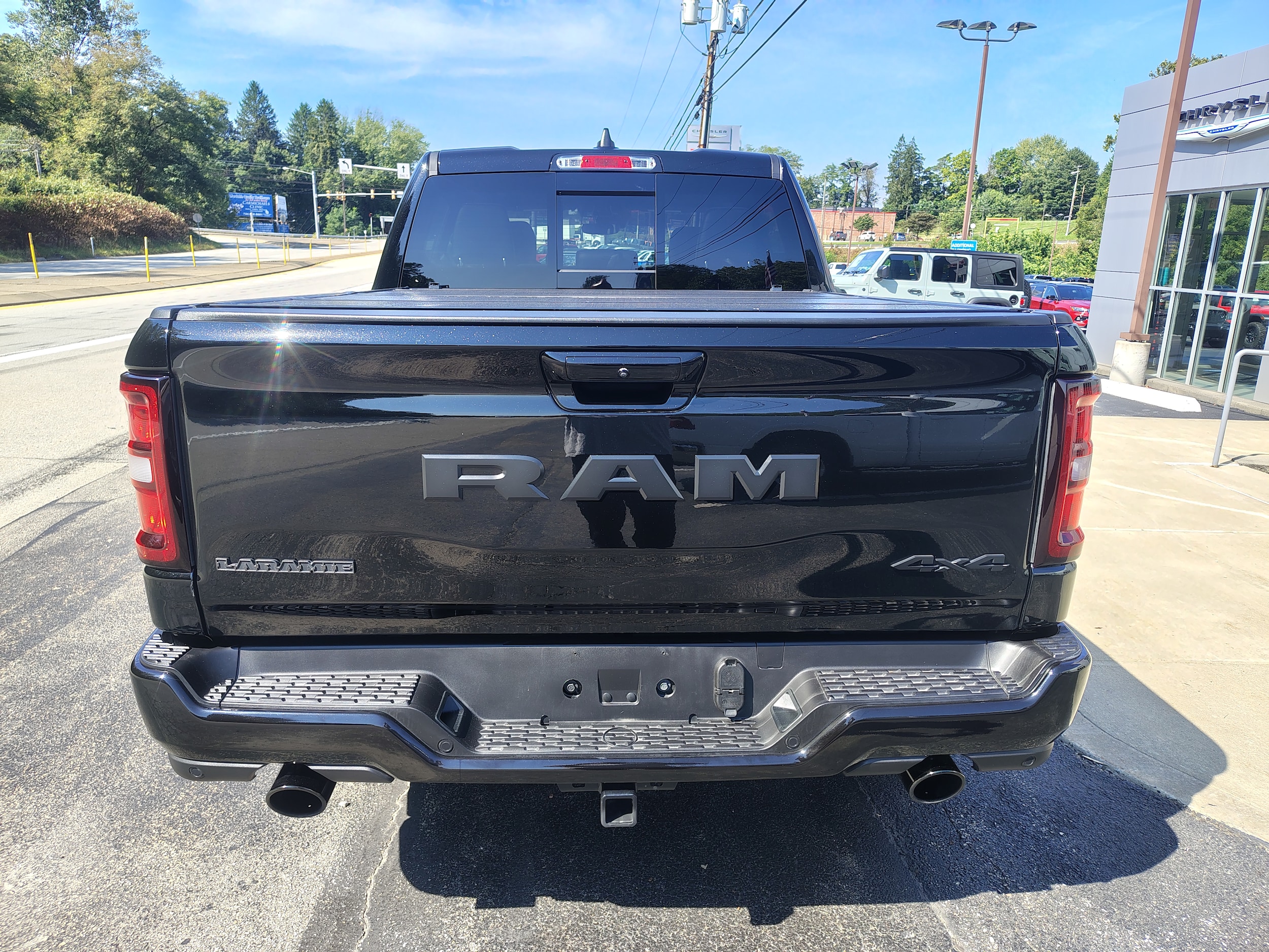 2026 Ram 1500 Laramie Diamond Black Crystal Pearlcoat at Solomon CJD Brownsville