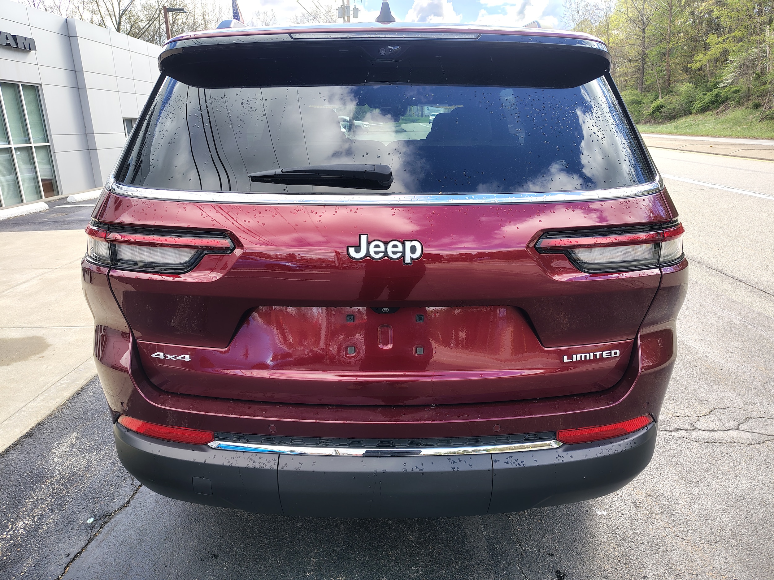 2025 Jeep Grand Cherokee L Limited Velvet Red Pearlcoat at Solomon CJD Carmichaels
