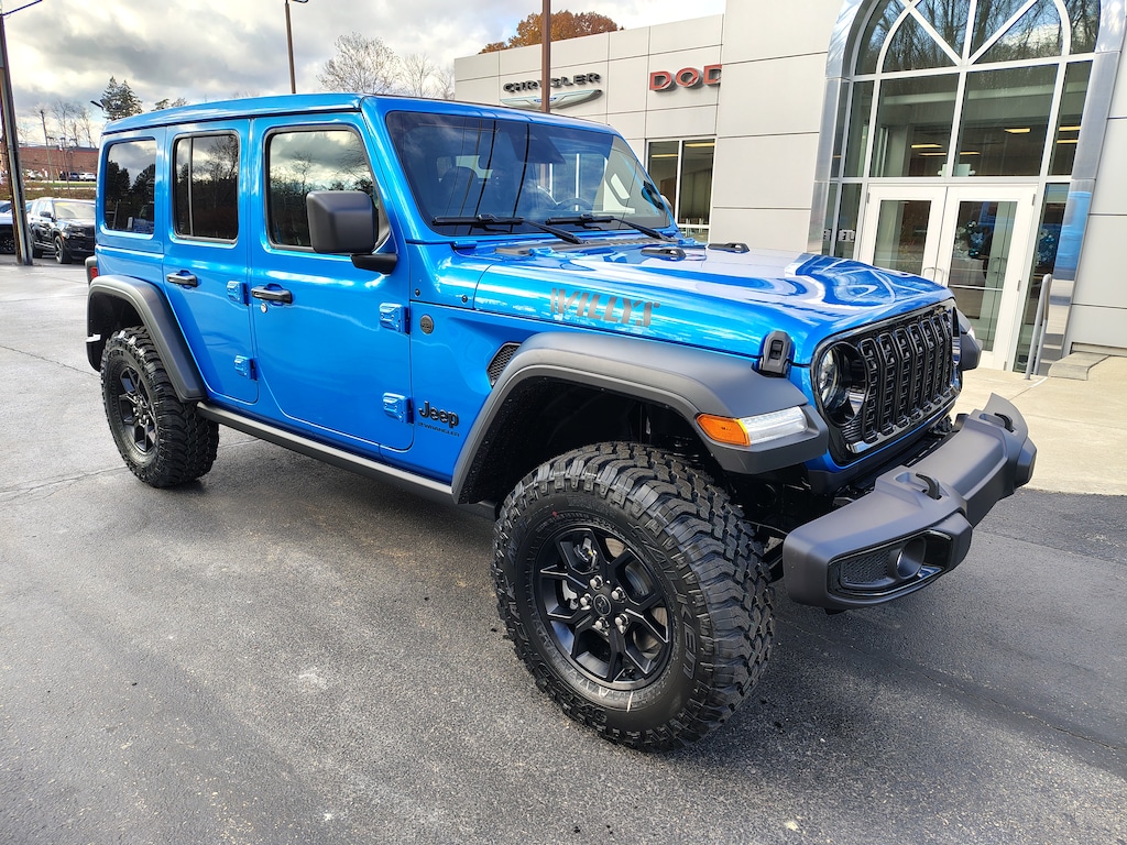 New 2026 Jeep Wrangler 4-DOOR WILLYS Sport Utility