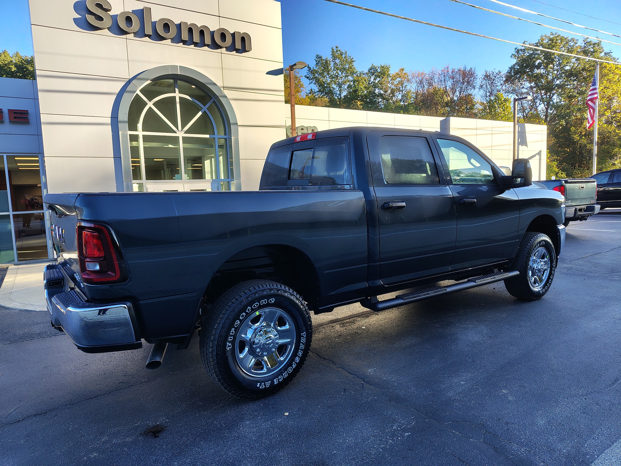 2026 Ram 2500 TRADESMAN CREW CAB 4X4 6'4 BOX Forged Blue at Solomon CJD Carmichaels