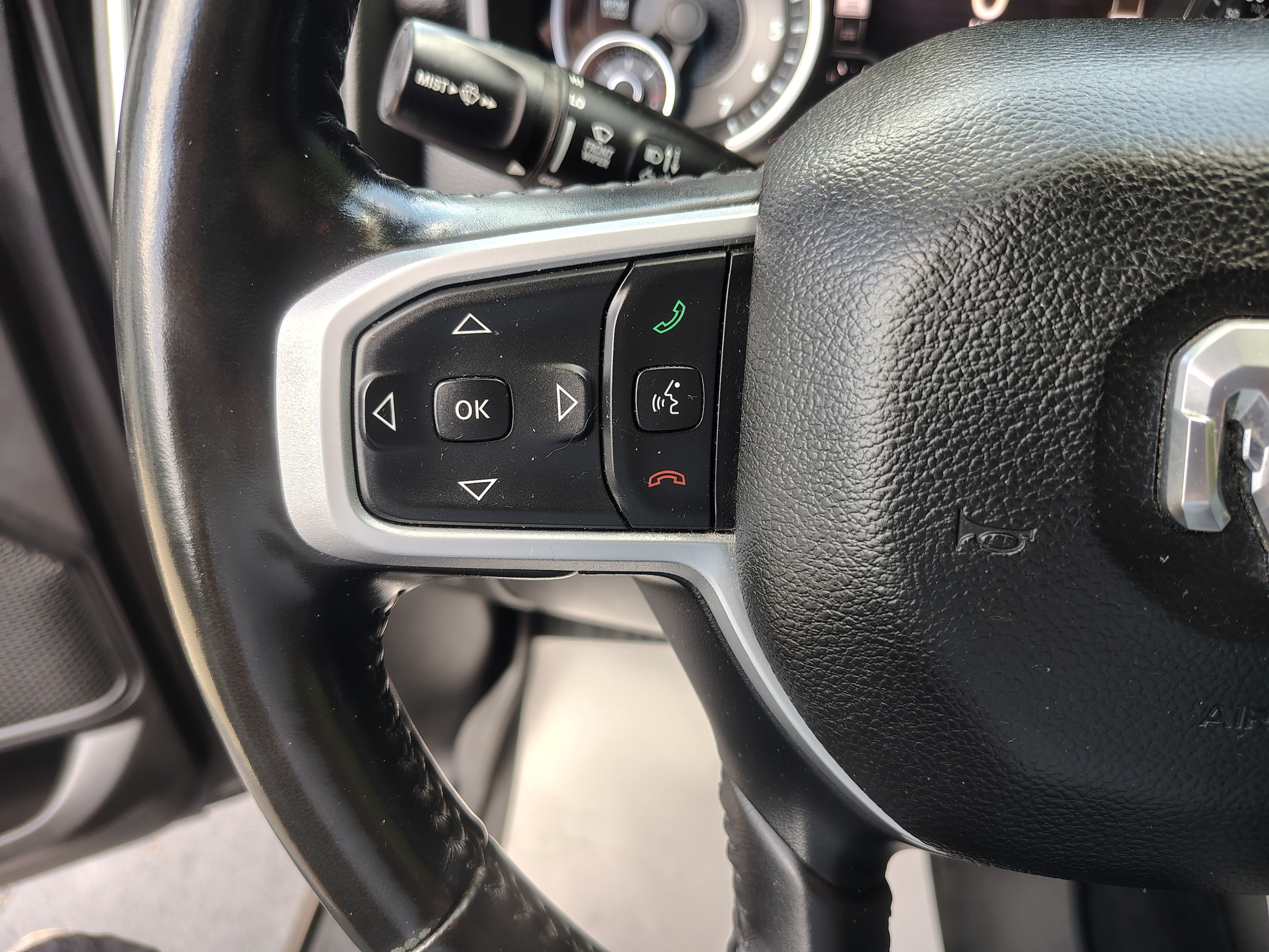 2021 Ram 1500 Big Horn Diamond Black Crystal Pearlcoat at Solomon CJD Brownsville