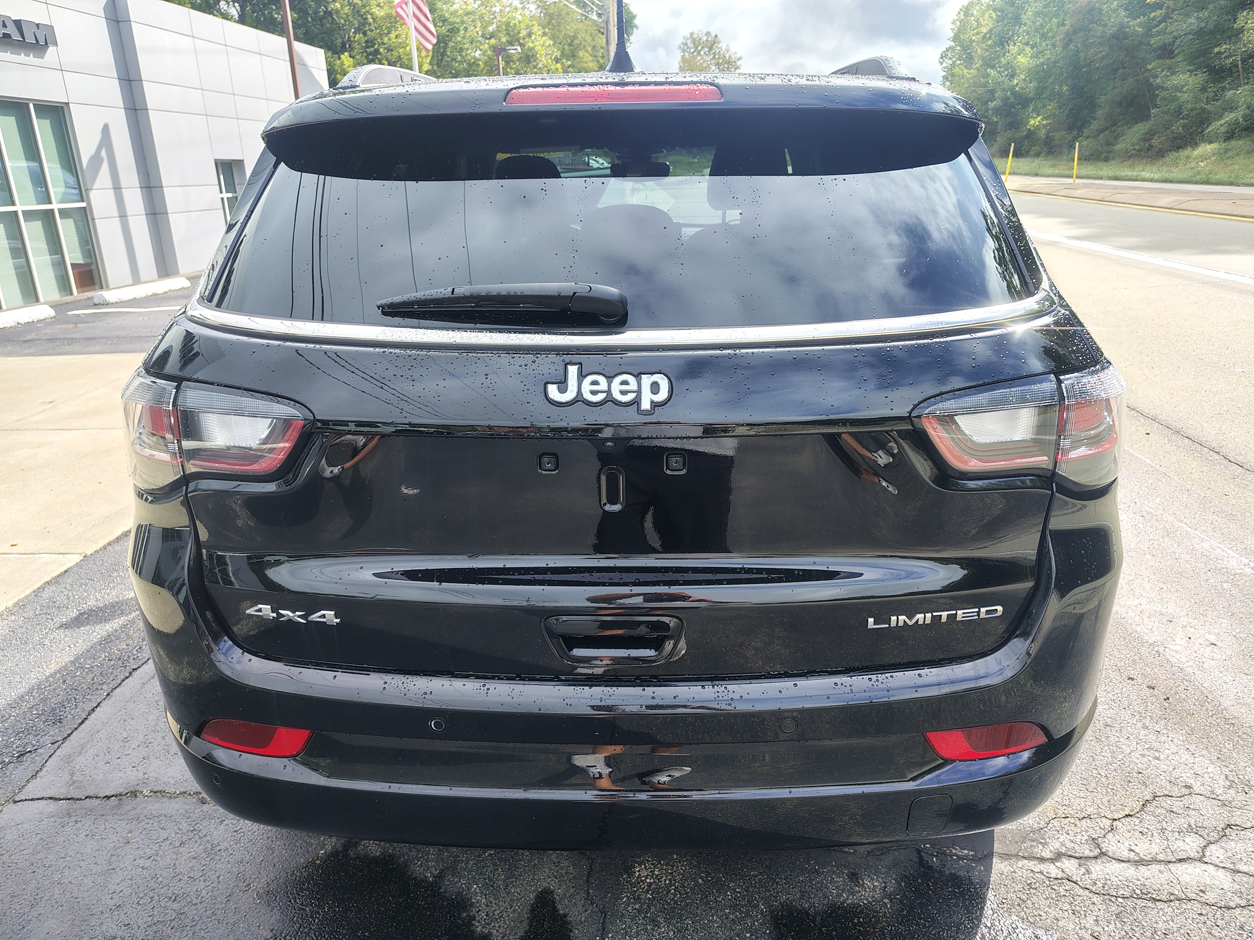 2025 Jeep Compass Limited Diamond Black Crystal Pearlcoat at Solomon CJD Carmichaels
