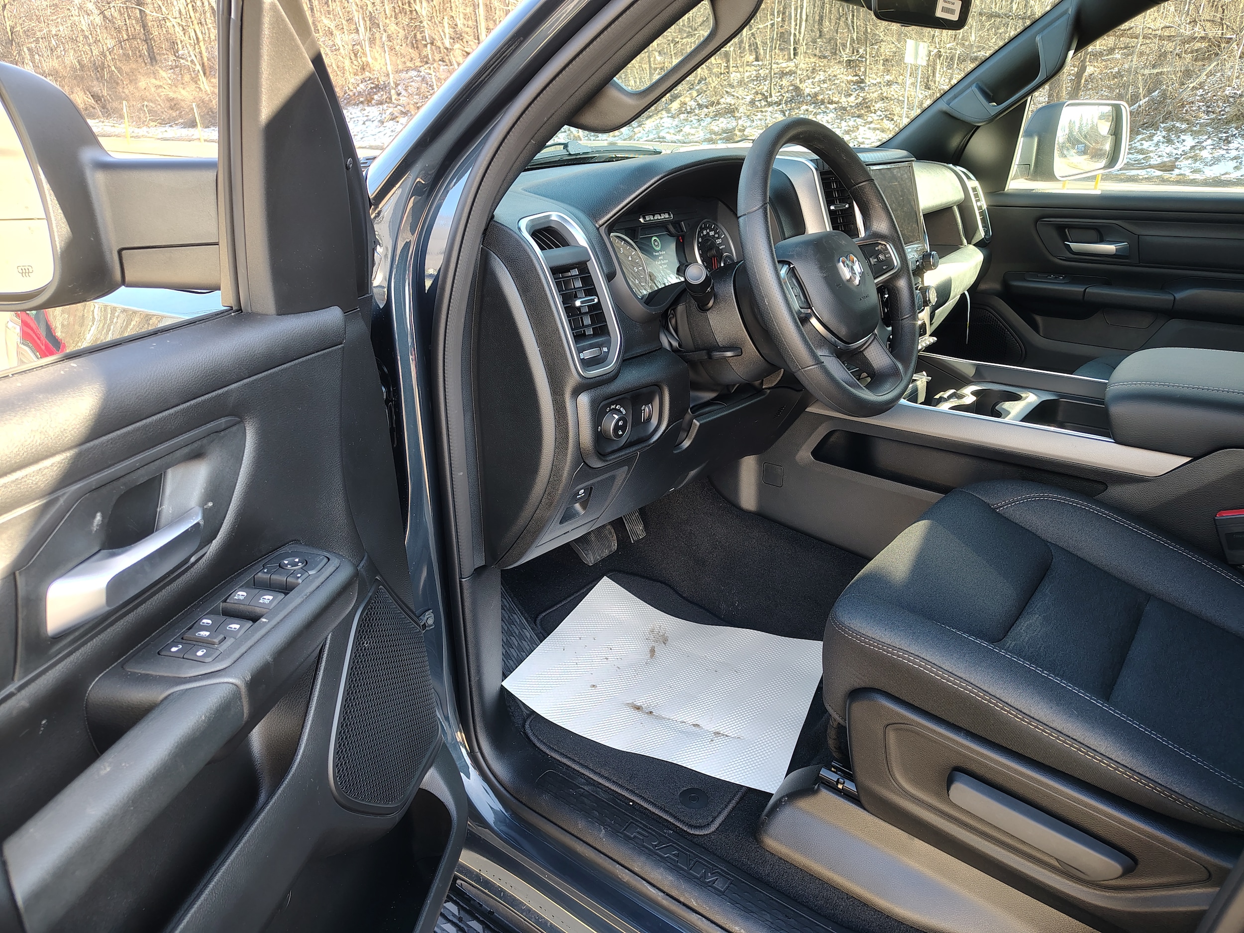 2026 Ram 1500 EXPRESS CREW CAB 4X4 5'7 BOX Forged Blue at Solomon CJD Carmichaels