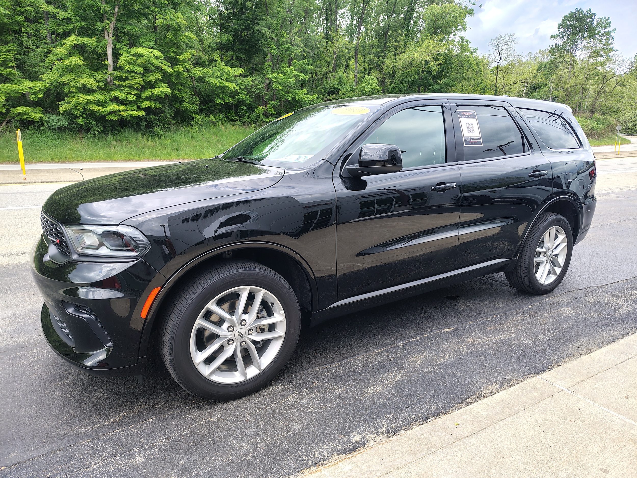 2025 Dodge Durango GT DB Black Clearcoat at Solomon CJD Carmichaels