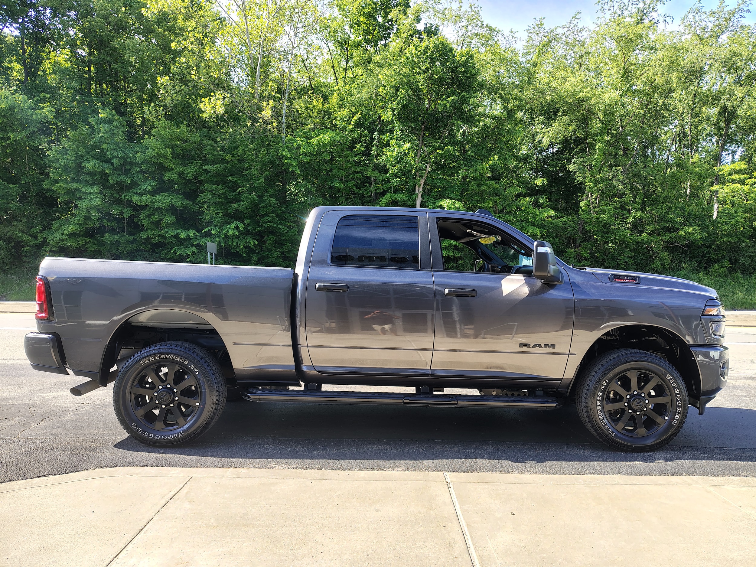 2025 Ram 2500 Big Horn Granite Crystal Metallic Clearcoat at Solomon CJD Carmichaels