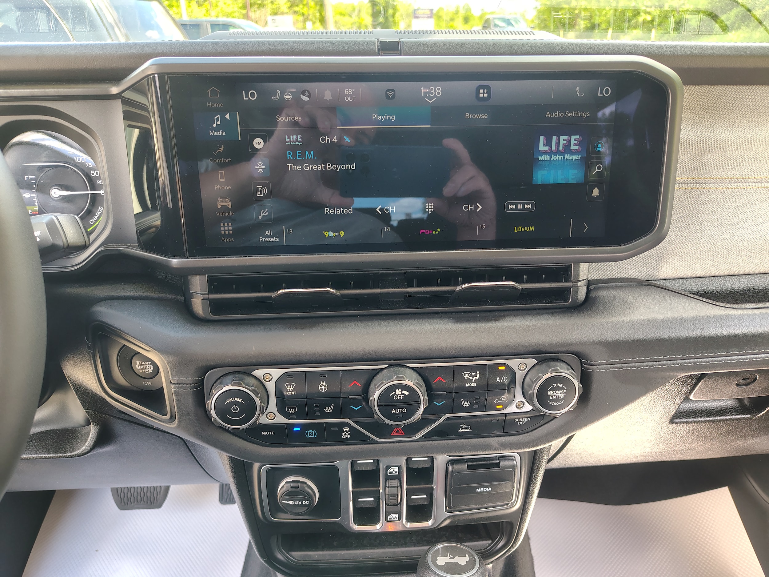 2025 Jeep Wrangler 4xe Sahara Anvil Clearcoat at Solomon CJD Brownsville