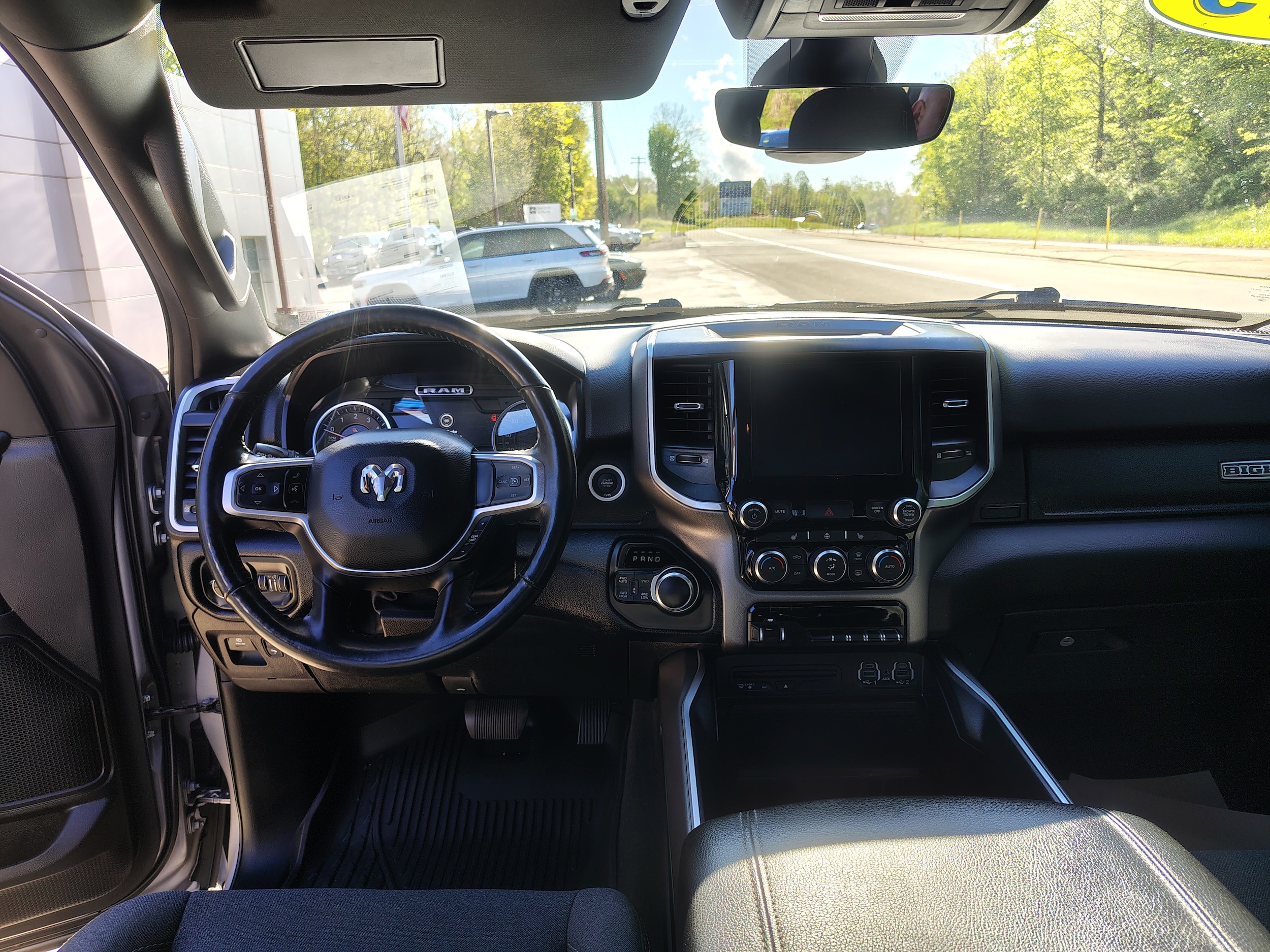 2019 Ram 1500 Big Horn/Lone Star Billet Silver Metallic Clearcoat at Solomon CJD Brownsville