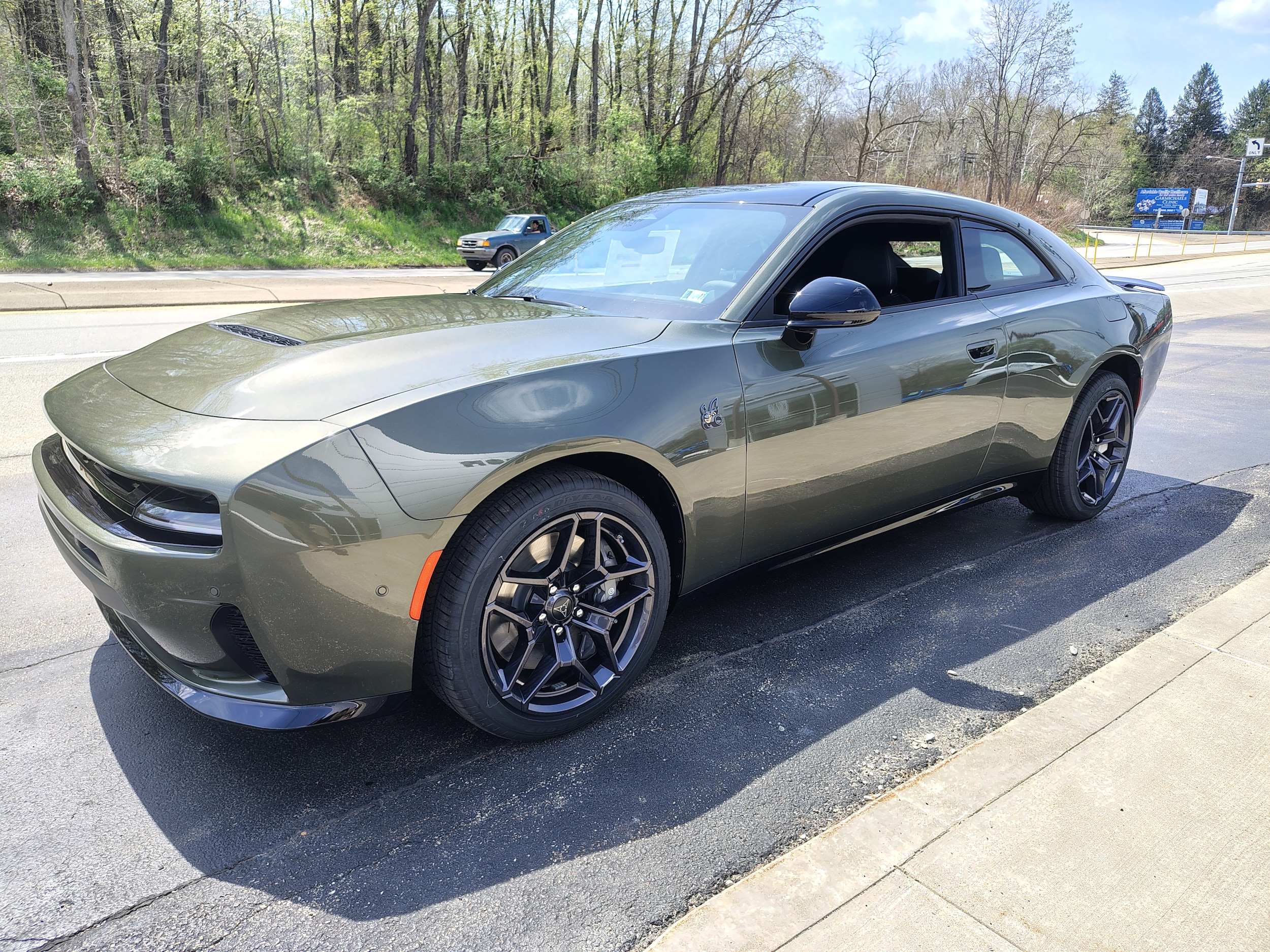 2026 Dodge Charger SCAT PACK 2-DOOR AWD Green Machine at Three Rivers CJD