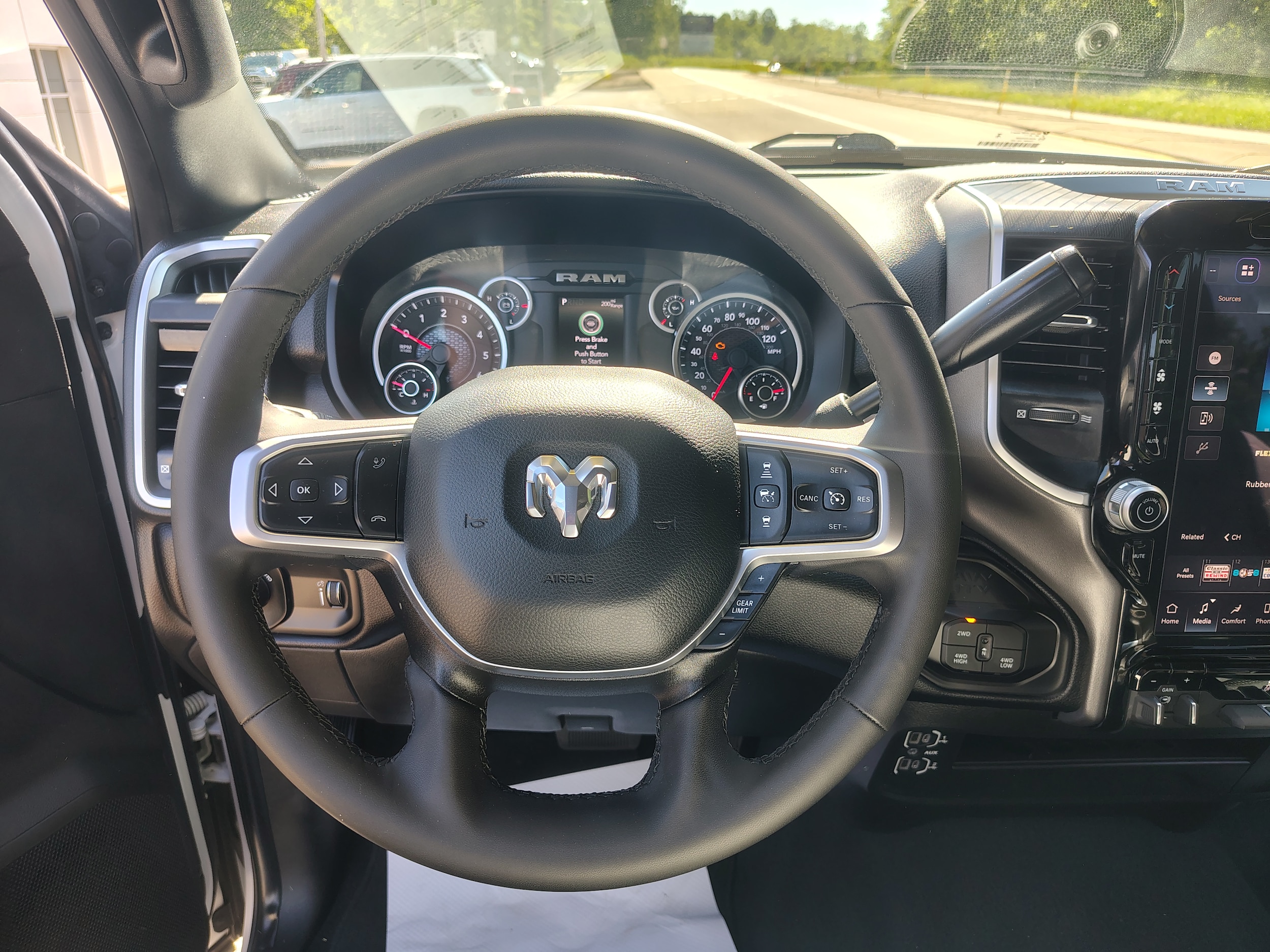 2025 Ram 2500 Big Horn Bright White Clearcoat at Solomon CJD Carmichaels