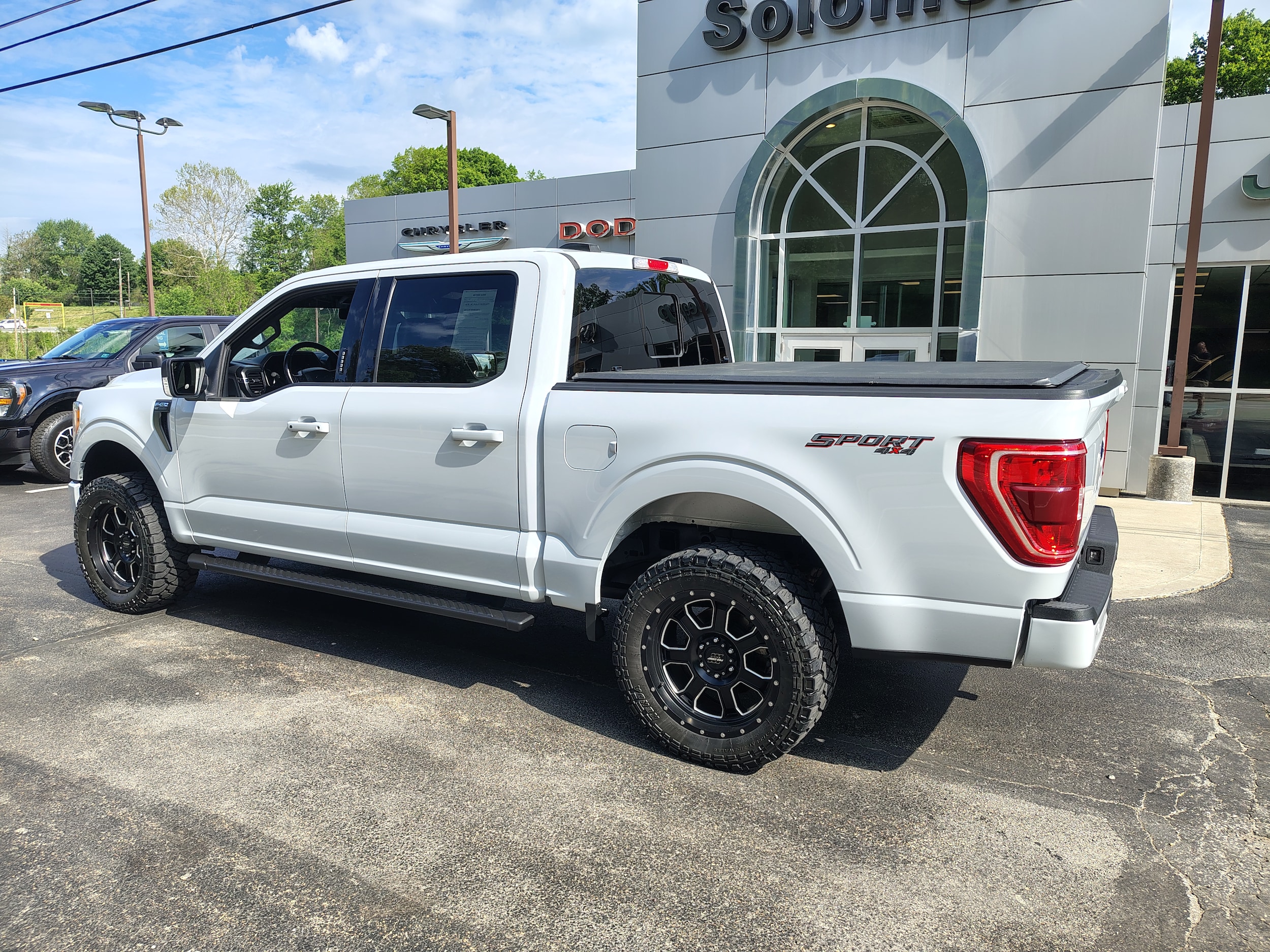 2021 Ford F-150 XLT White at Solomon CJD Carmichaels