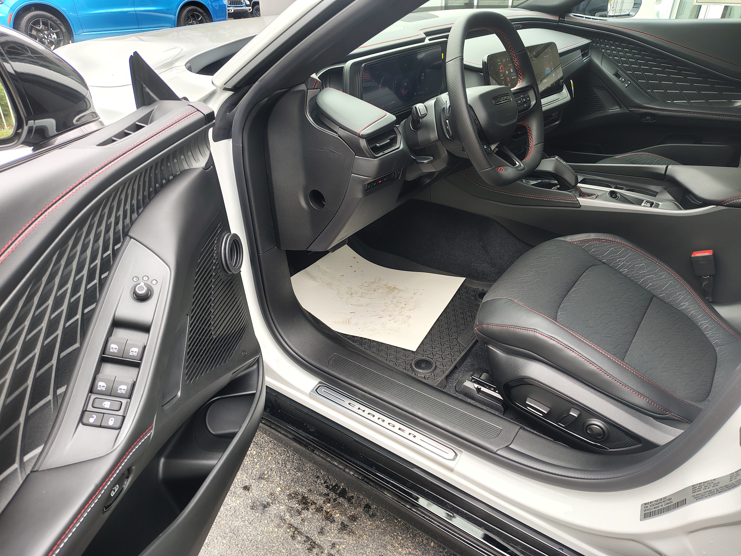 2026 Dodge Charger SCAT PACK 4-DOOR AWD White Knuckle at Solomon CJD Brownsville