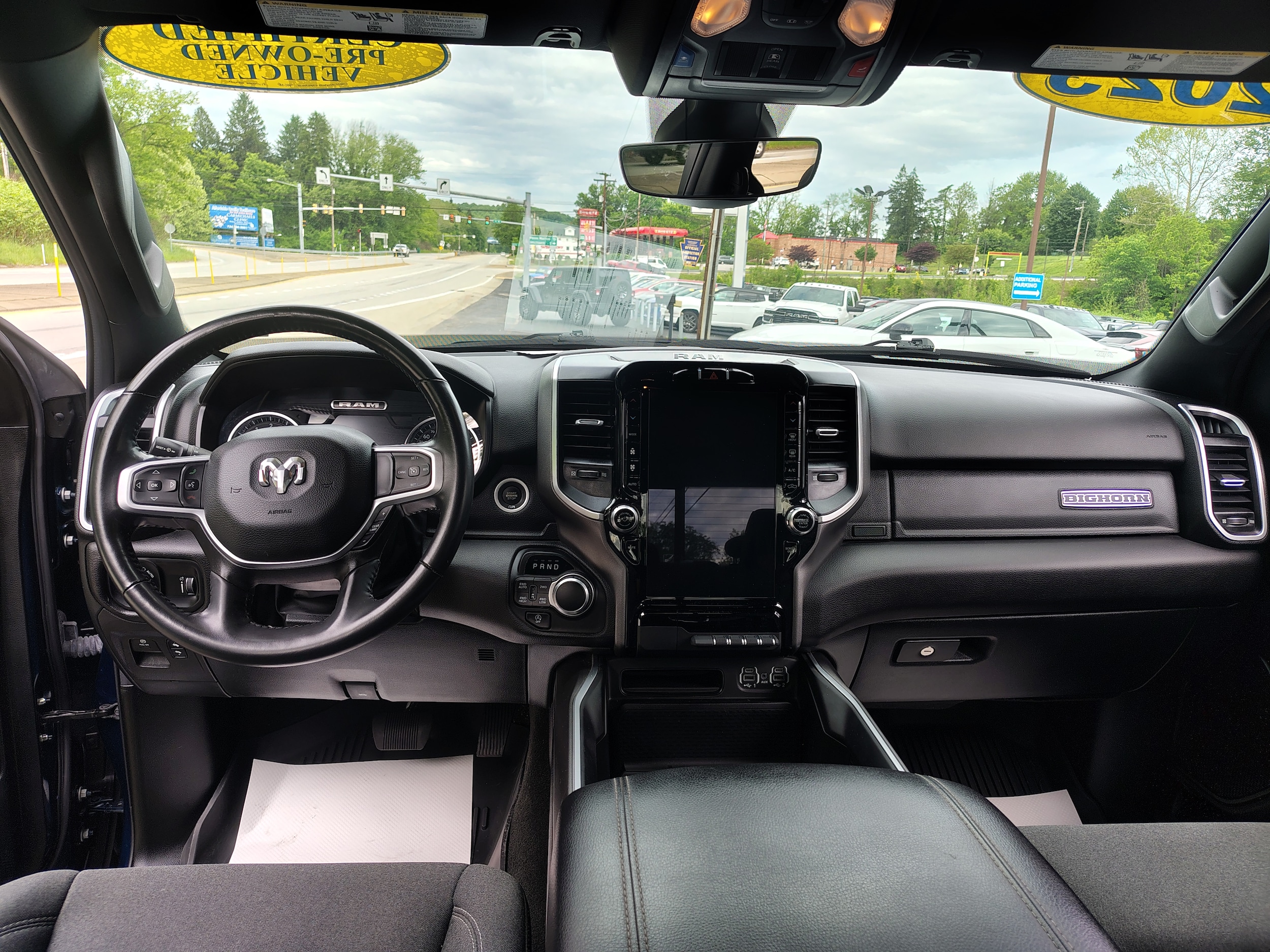 2023 Ram 1500 Big Horn Patriot Blue Pearlcoat at Solomon CJD Brownsville