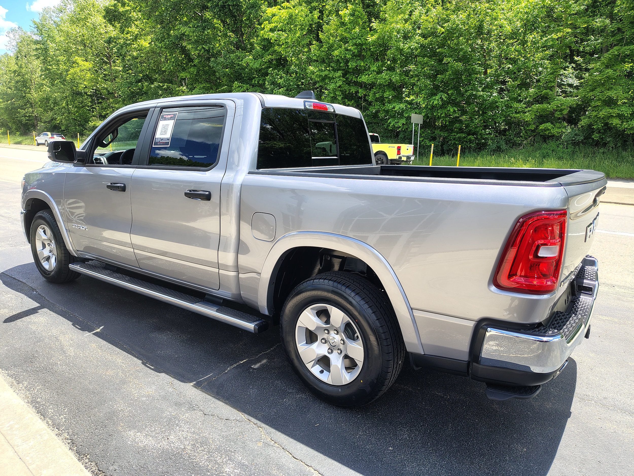 2025 Ram 1500 Big Horn Billet Silver Metallic Clearcoat at Solomon CJD Carmichaels