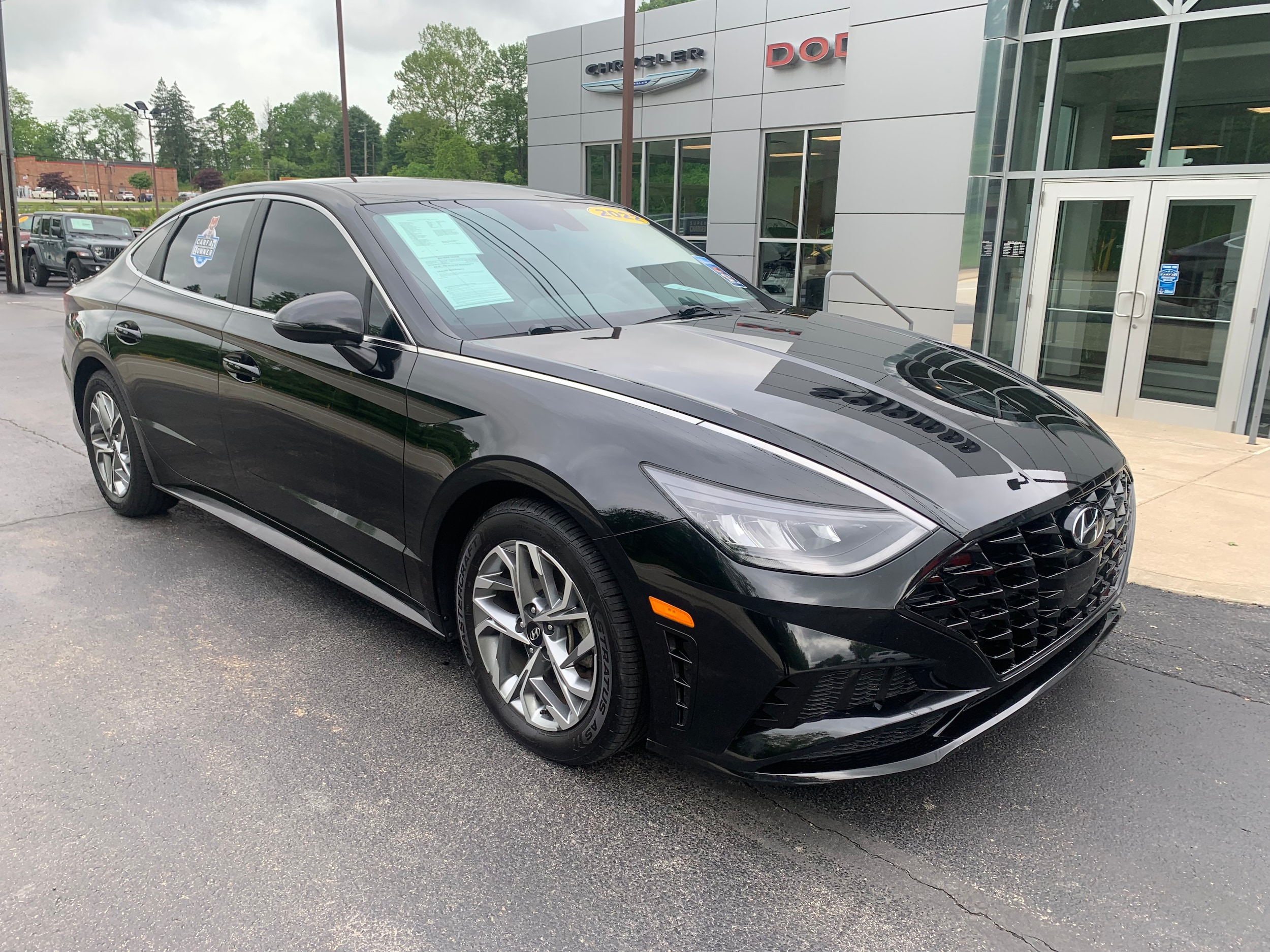 Certified 2022 Hyundai Sonata SEL with VIN KMHL64JA0NA235876 for sale in Carmichaels, PA