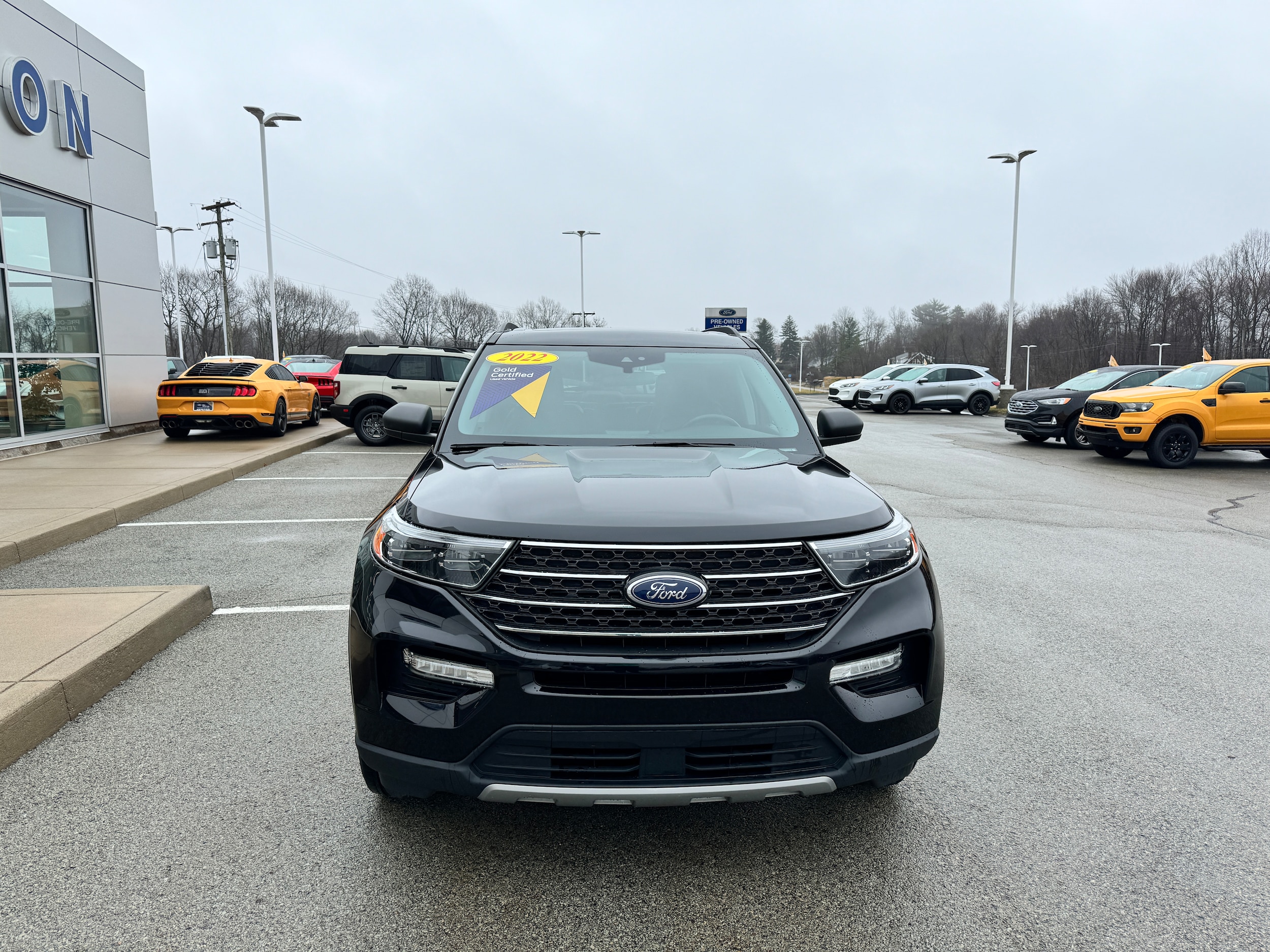 Certified 2022 Ford Explorer XLT with VIN 1FMSK8DH8NGA29113 for sale in Brownsville, PA