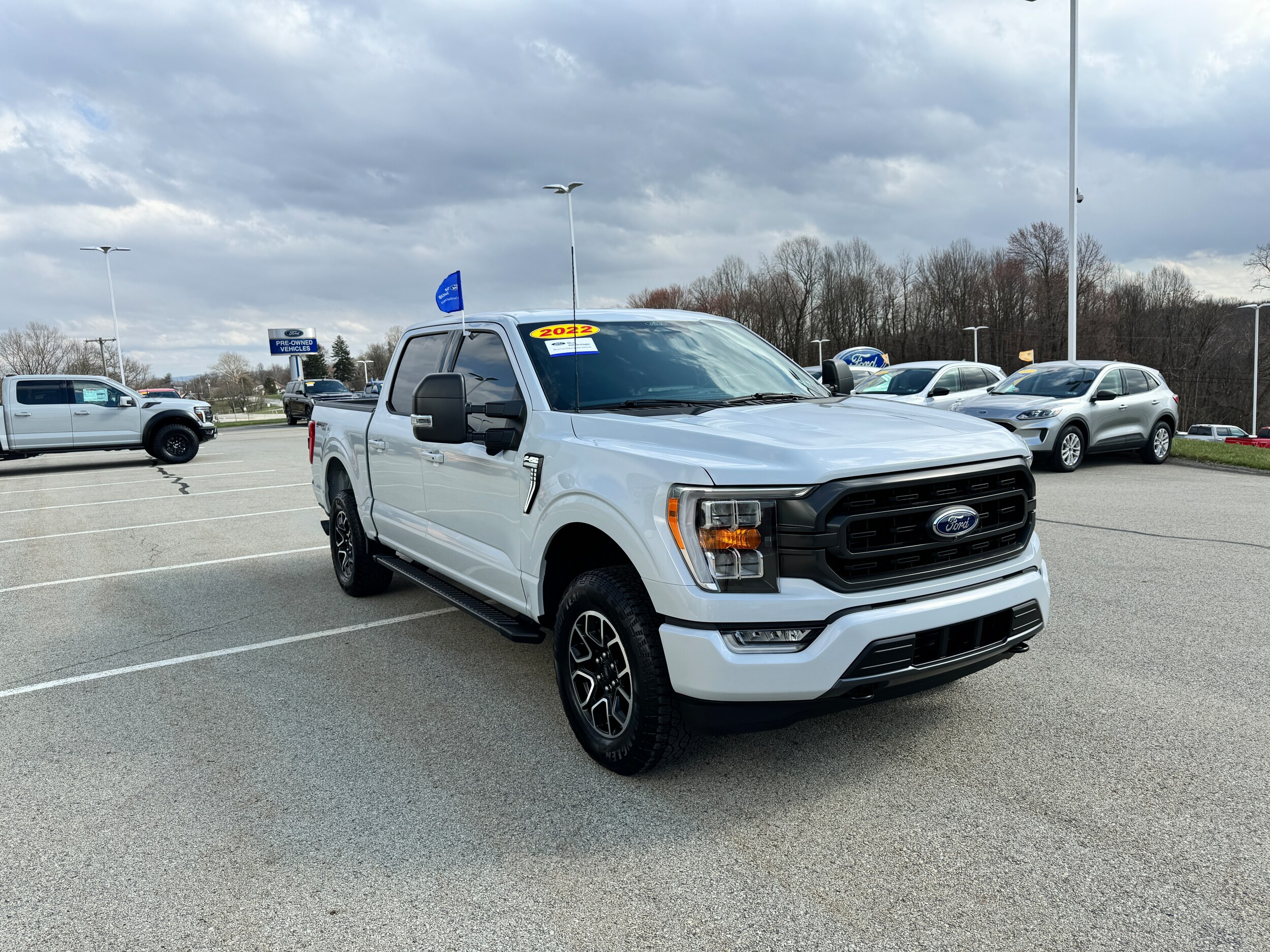 Certified 2022 Ford F-150 XLT with VIN 1FTFW1E87NKE45635 for sale in Brownsville, PA