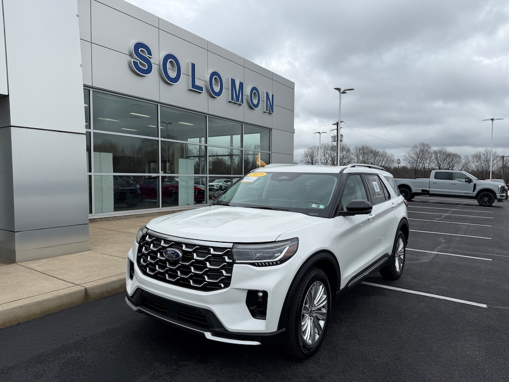 Certified 2025 Ford Explorer Platinum Platinum 4WD