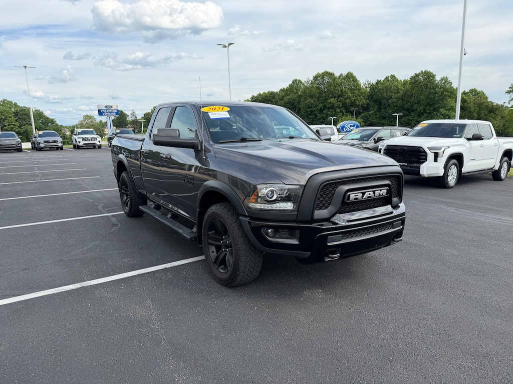 Certified 2021 Ram 1500 Classic Warlock Warlock 4x4 Quad Cab 64 Box