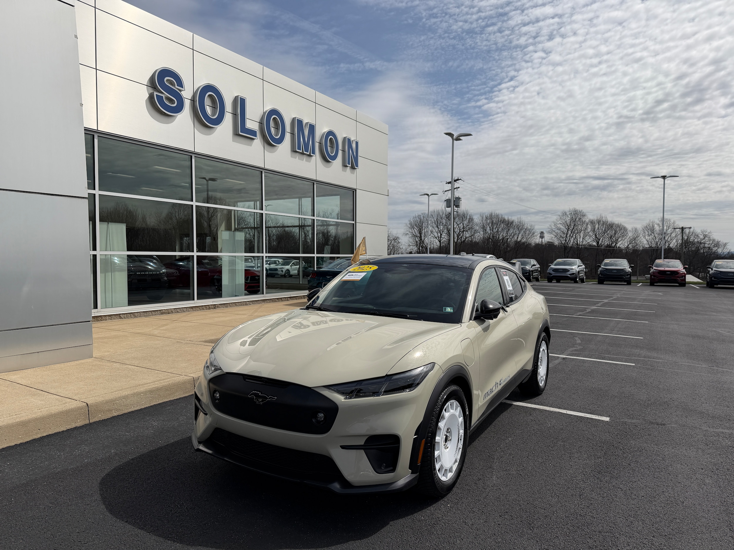 Certified 2025 Ford Mustang Mach-E GT AWD with VIN 3FMTK4SX7SMA05586 for sale in Brownsville, PA