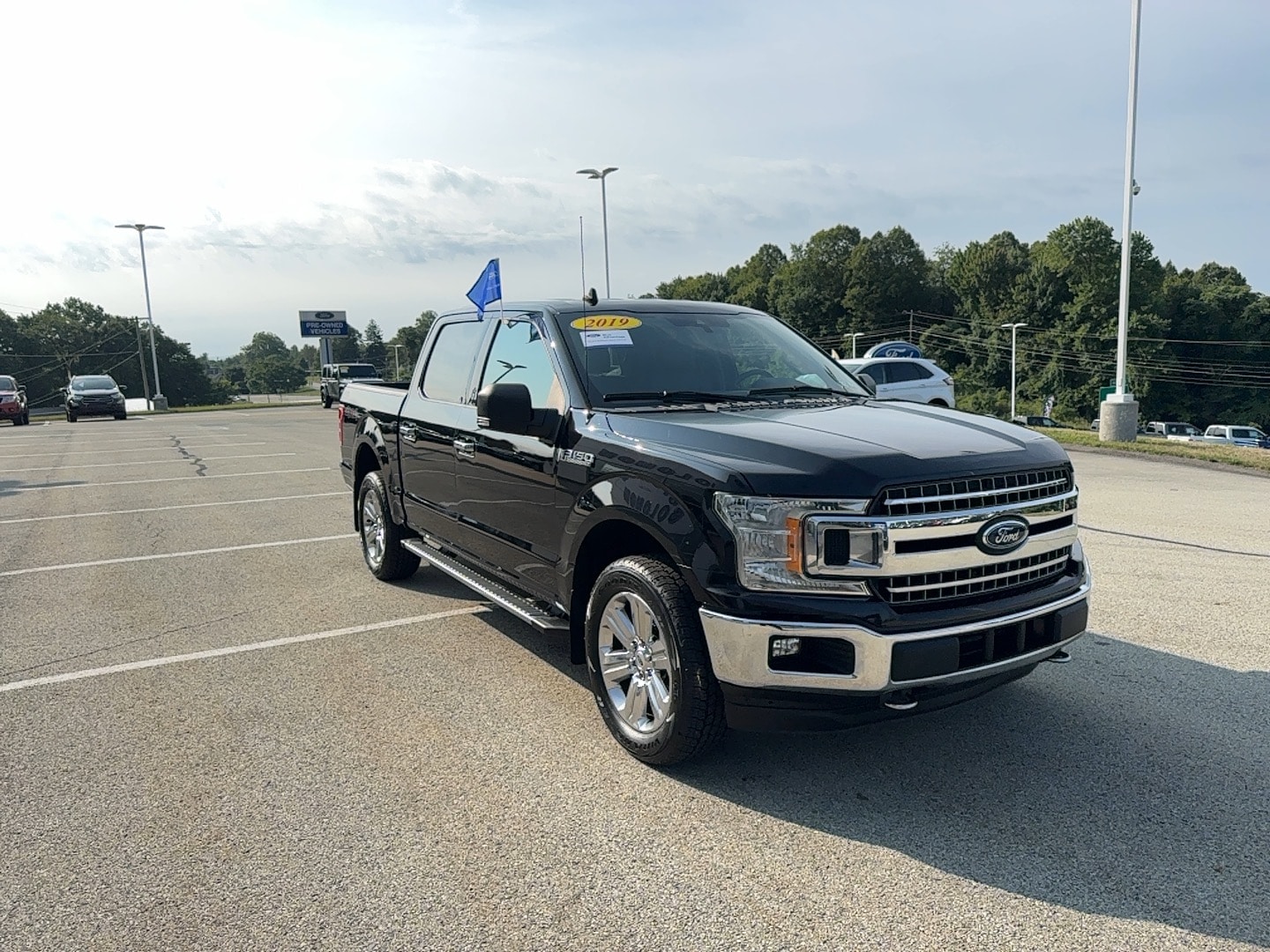 Certified 2019 Ford F-150 XLT with VIN 1FTEW1EP3KFC81694 for sale in Brownsville, PA